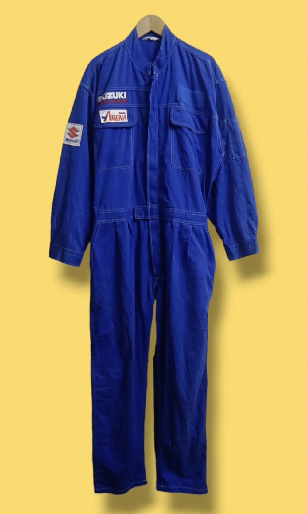 Other Vintage Racing Suzuki Coveralls Jacket Size US 40 / EU 56 - 4 Thumbnail