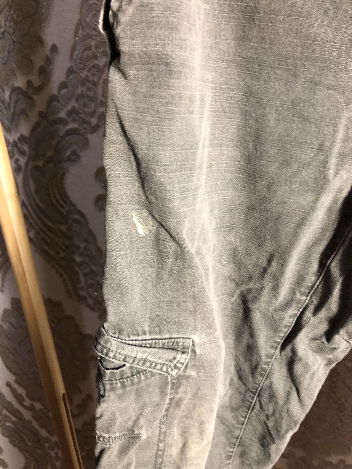 Nike × Vintage VERY RARE NIKE CARGO SWEATPANTS DENIM GORPCORE Y2K 90s DRILL Size US 32 / EU 48 - 6 Thumbnail