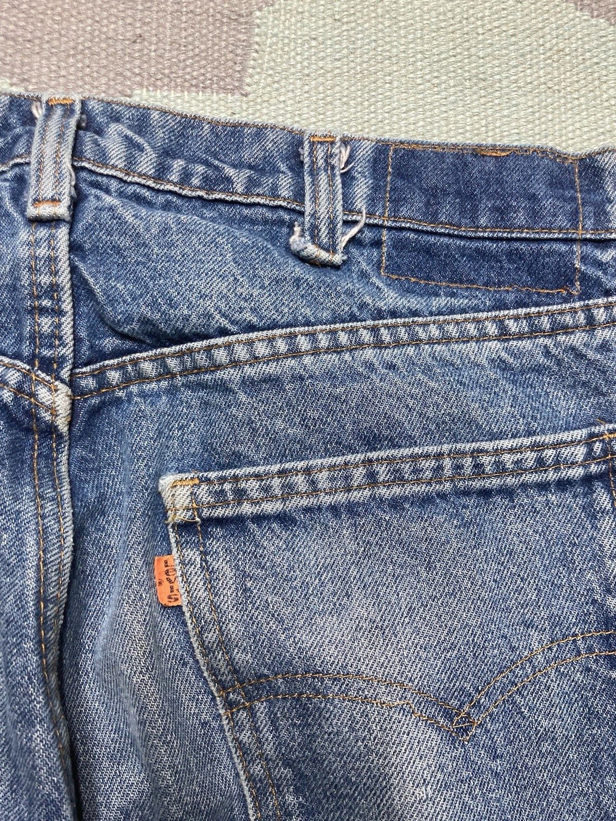 Levi's × Vintage 1980s Levi’s 505 0217 jeans faded denim dark indigo 33x32 Size US 33 - 10 Thumbnail