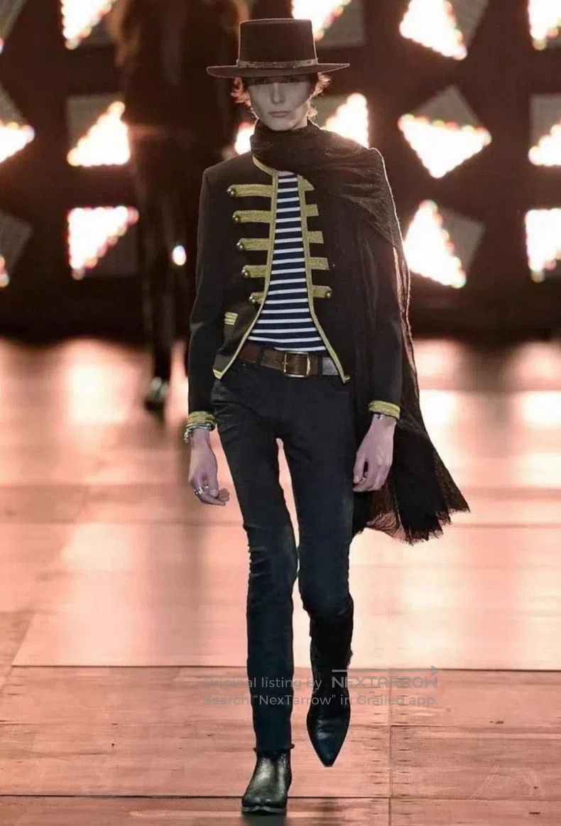 Saint Laurent Paris Saint Laurent Paris Square buckle brown belt i Size ONE SIZE - 3 Thumbnail