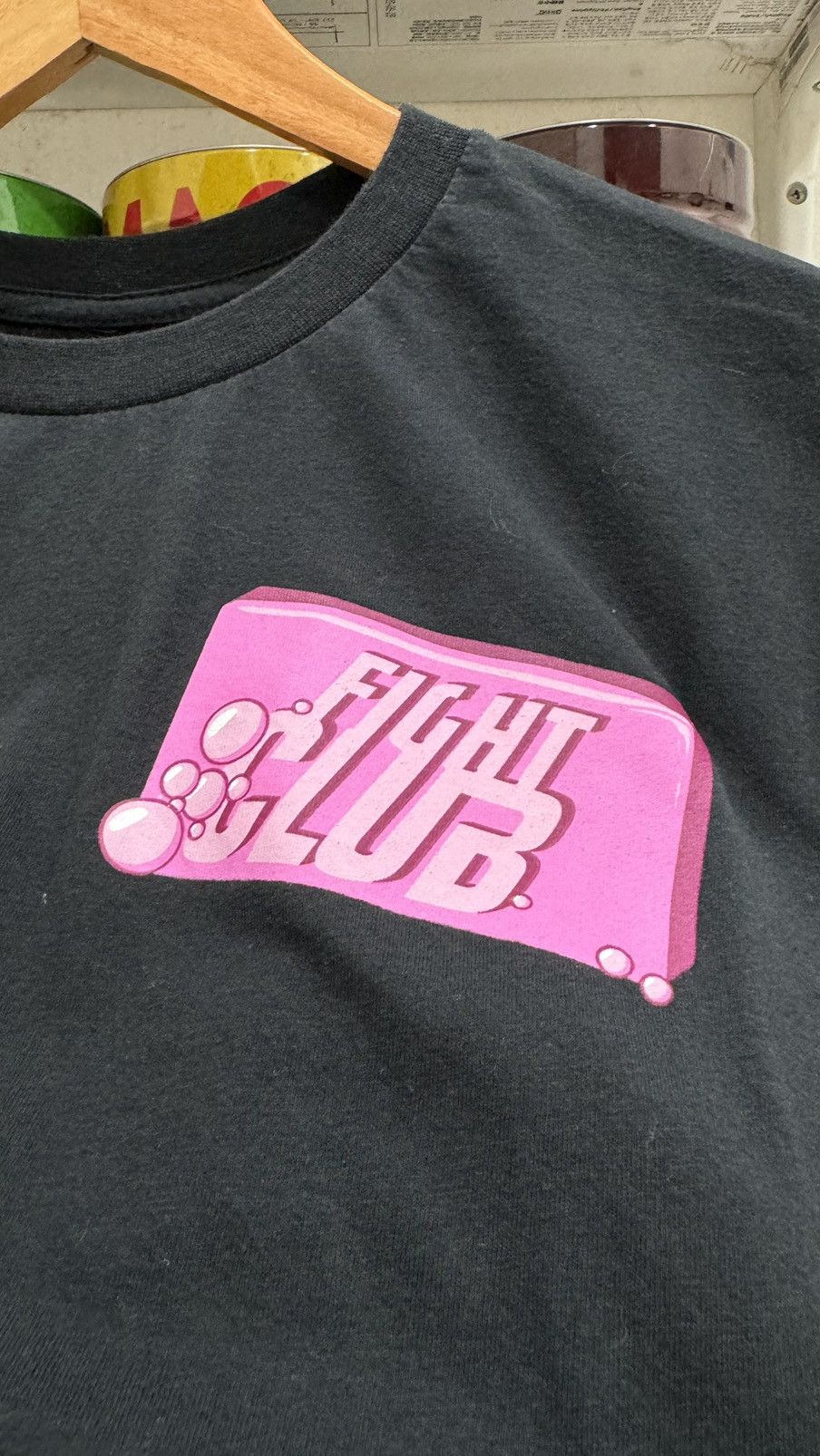 Mad Engine Final Drop‼️ Movie Fight Club Rules Promo Y2K Size US L / EU 52-54 / 3 - 9 Thumbnail