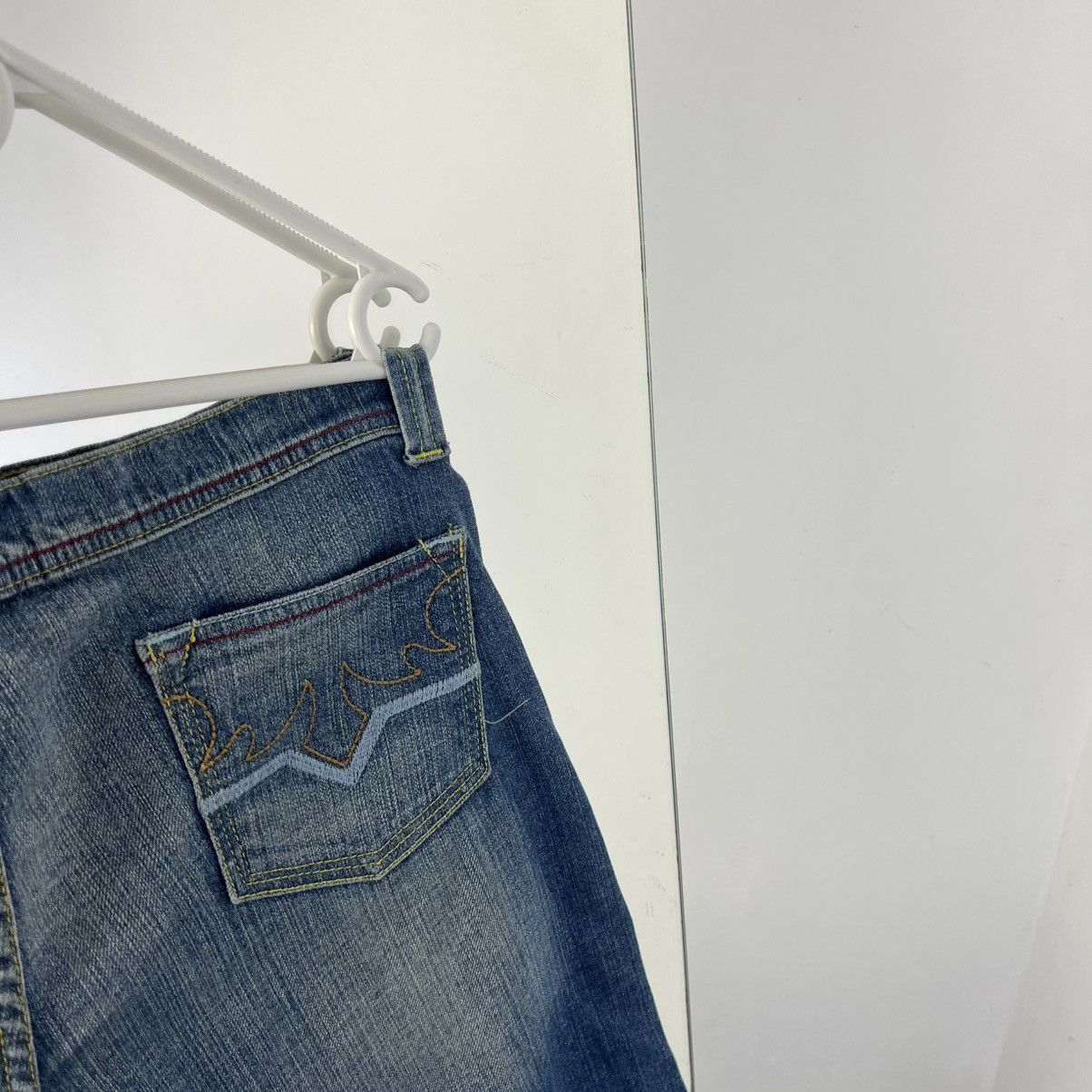 Diesel Vintage Y2K Diesel Denim Shorts Streetwear 90s Style Size US 33 - 5 Thumbnail