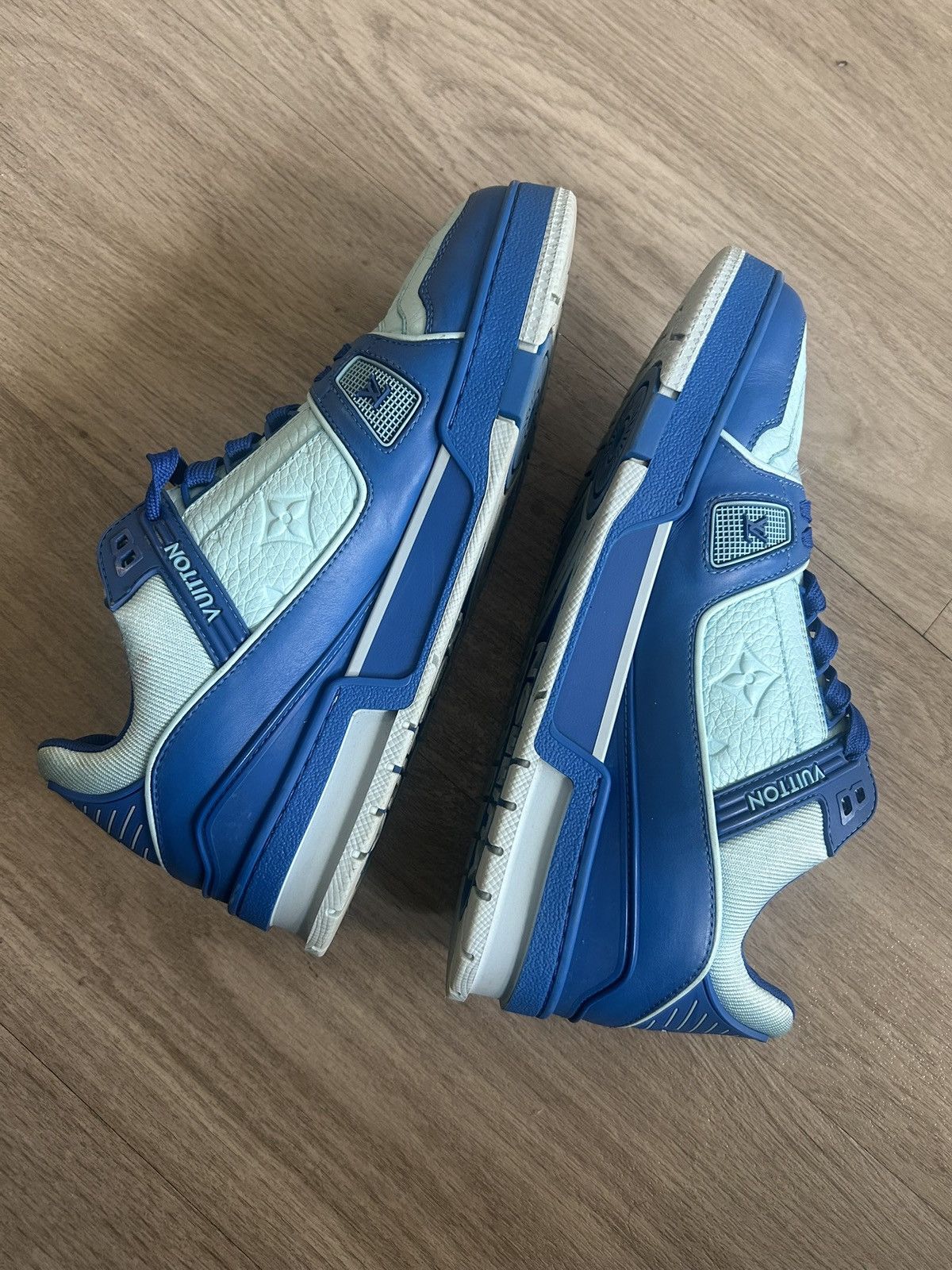 Louis Vuitton Louis vuitton trainer sneaker blue Size US 8 / EU 41 - 2 Thumbnail