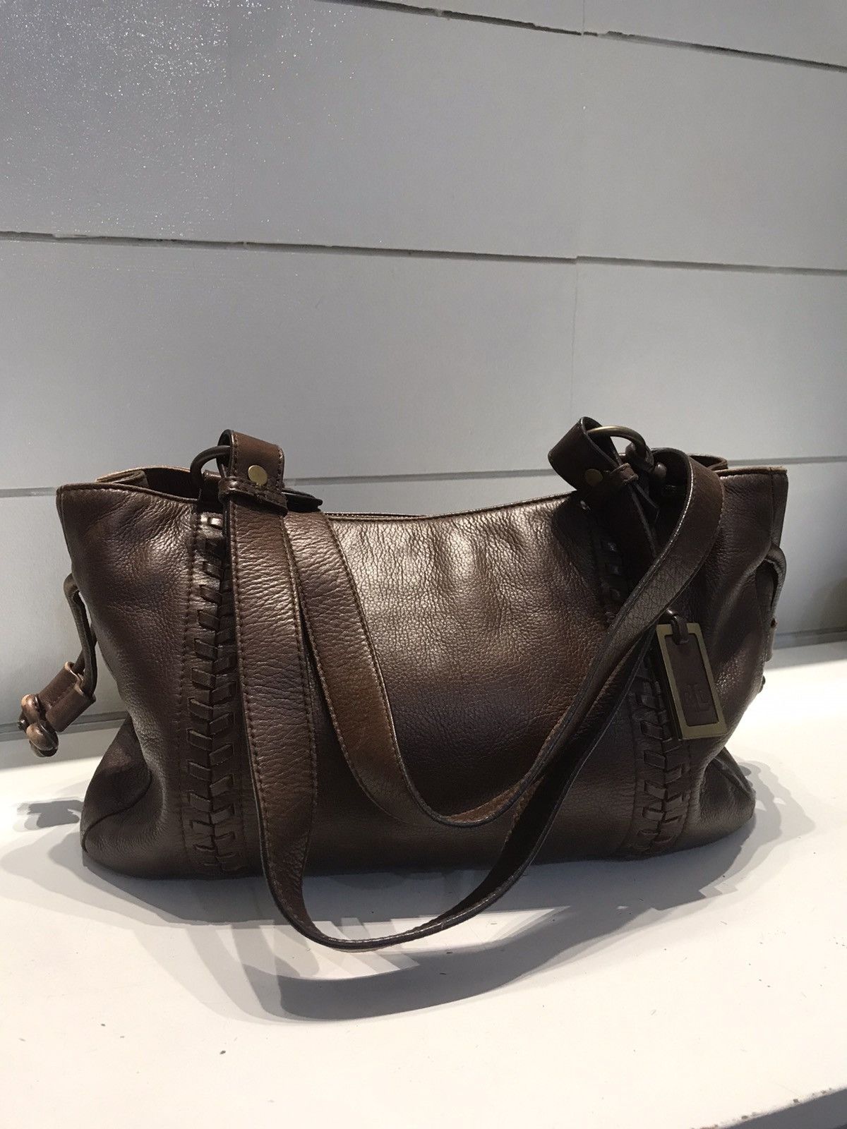 RRL Ralph Lauren PRL Polo Ralph Lauren Genuine Leather Hand Bag Size ONE SIZE - 13 Thumbnail