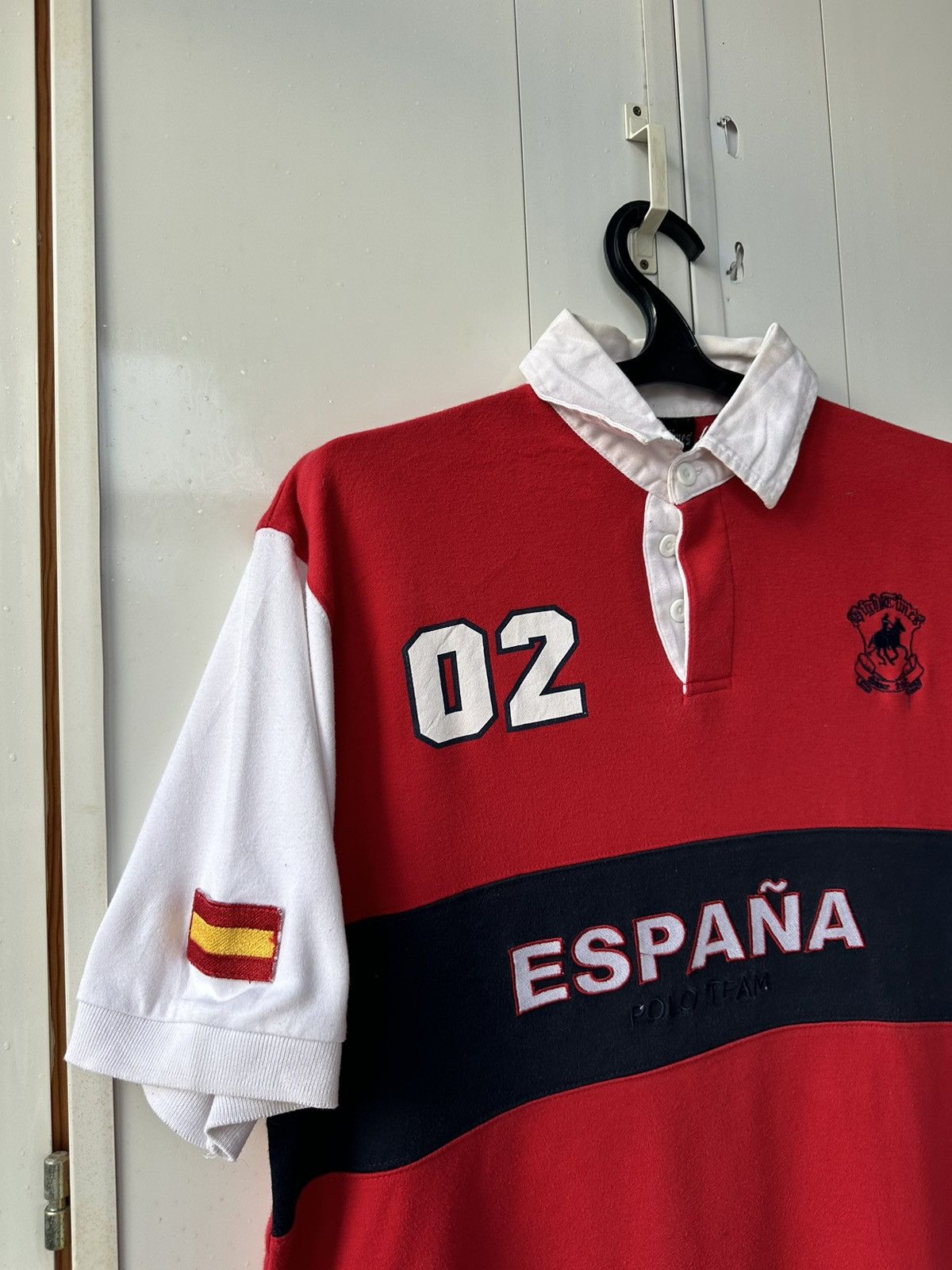 Polo Ralph Lauren 🇪🇸Vintage Polo Ralph Style Spain Logo Size US L / EU 52-54 / 3 - 8 Thumbnail