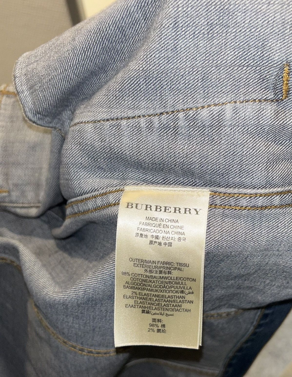 Burberry burburry denim jacket Size US M / EU 48-50 / 2 - 7 Thumbnail