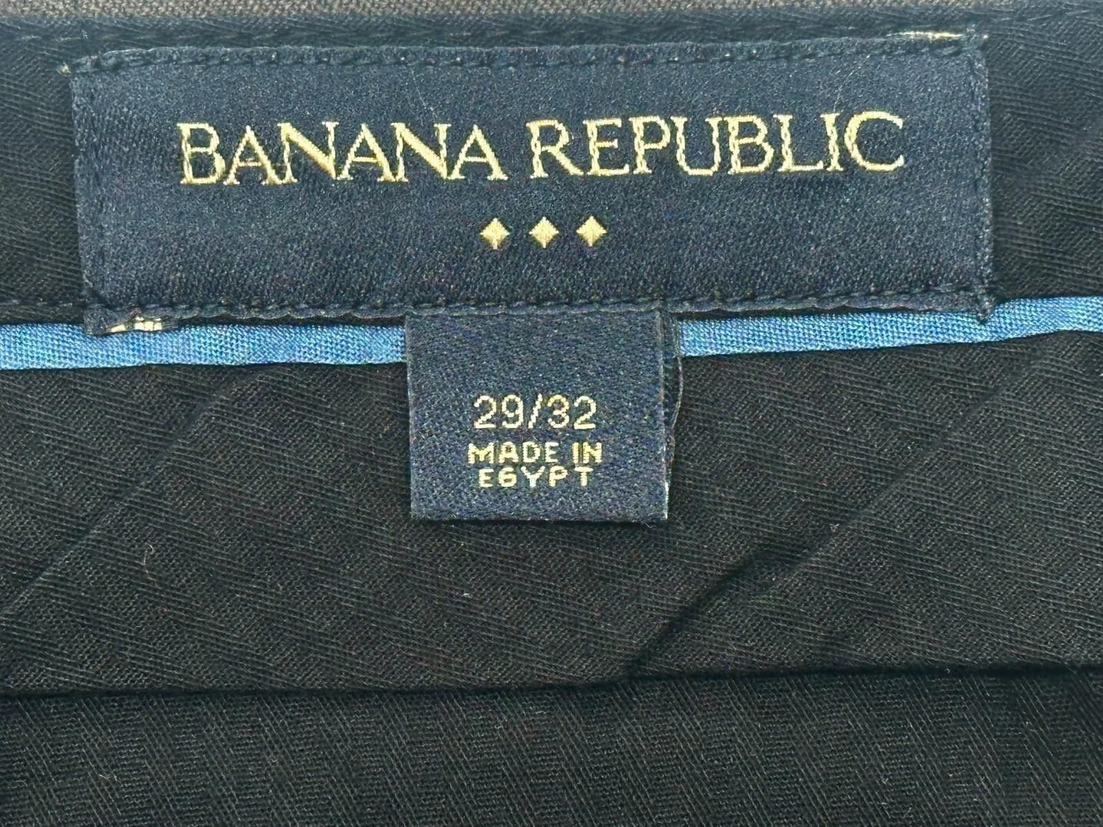 Banana Republic Banana Republic Wool Straight Dress Pants Brown Mens 29/32 Size US 29 - 6 Thumbnail
