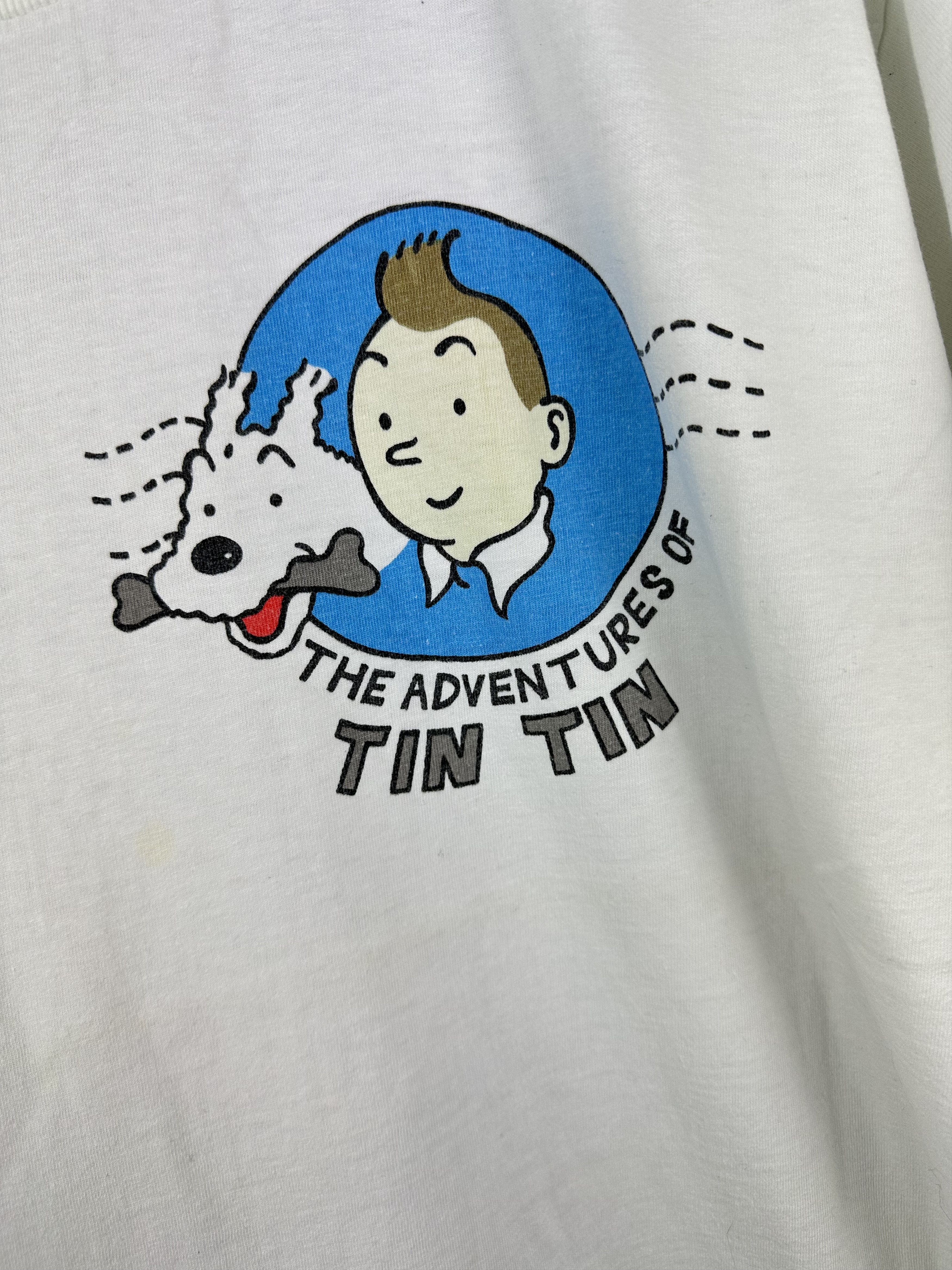 Cartoon Network × Vintage Vintage Adventures Tintin Cigaras Pharaon Shirt Tee Rare Size US L / EU 52-54 / 3 - 8 Thumbnail