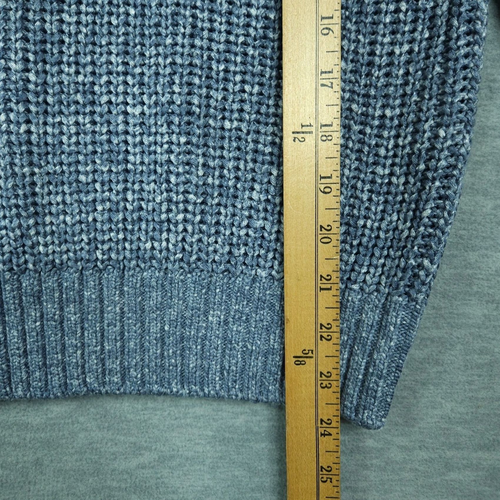 Vintage Vero Moda Sweater Shirt XS Womens Pullover Crew Neck Knit Blue Solid Modern All Seasons Regular Fit Zz Size XS / US 0-2 / IT 36-38 - 4 Thumbnail