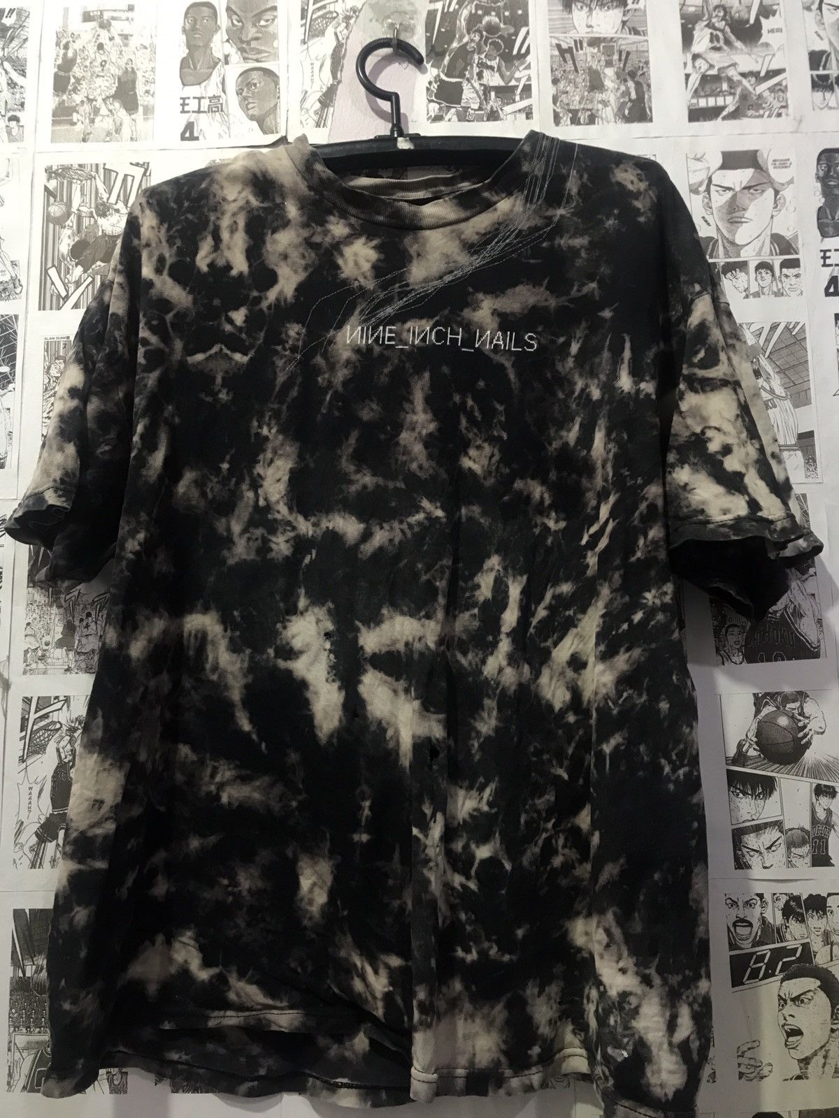 Band Tees × Japanese Brand × Vintage NINE LNCH NAILS SHORT SLEEVE T-SHIRT GRAPHIC XL 2005 Size US XL / EU 56 / 4 - 1 Thumbnail