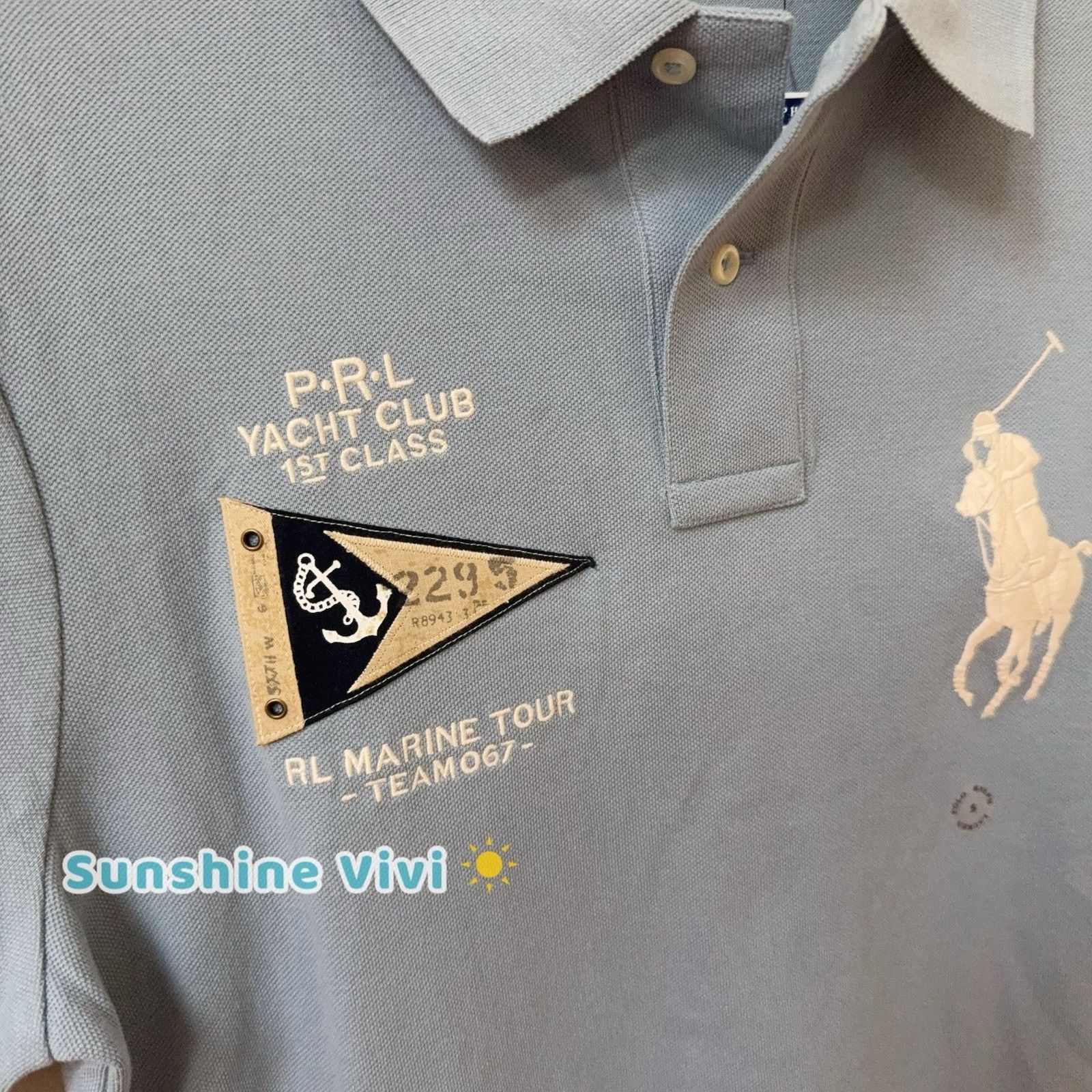 Polo Ralph Lauren NWT POLO RALPH LAUREN men Polo Shirt Big Pony Marine Blue Size US S / EU 44-46 / 1 - 2 Thumbnail