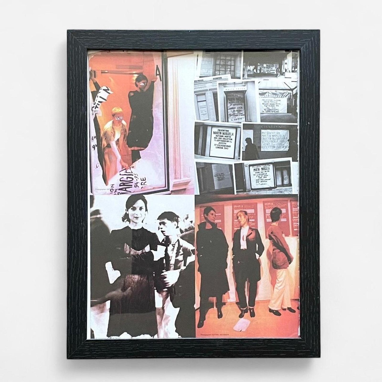 Maison Margiela Maison Margiela Archive Fashion Photo framed poster 9x12 Size ONE SIZE - 1 Thumbnail