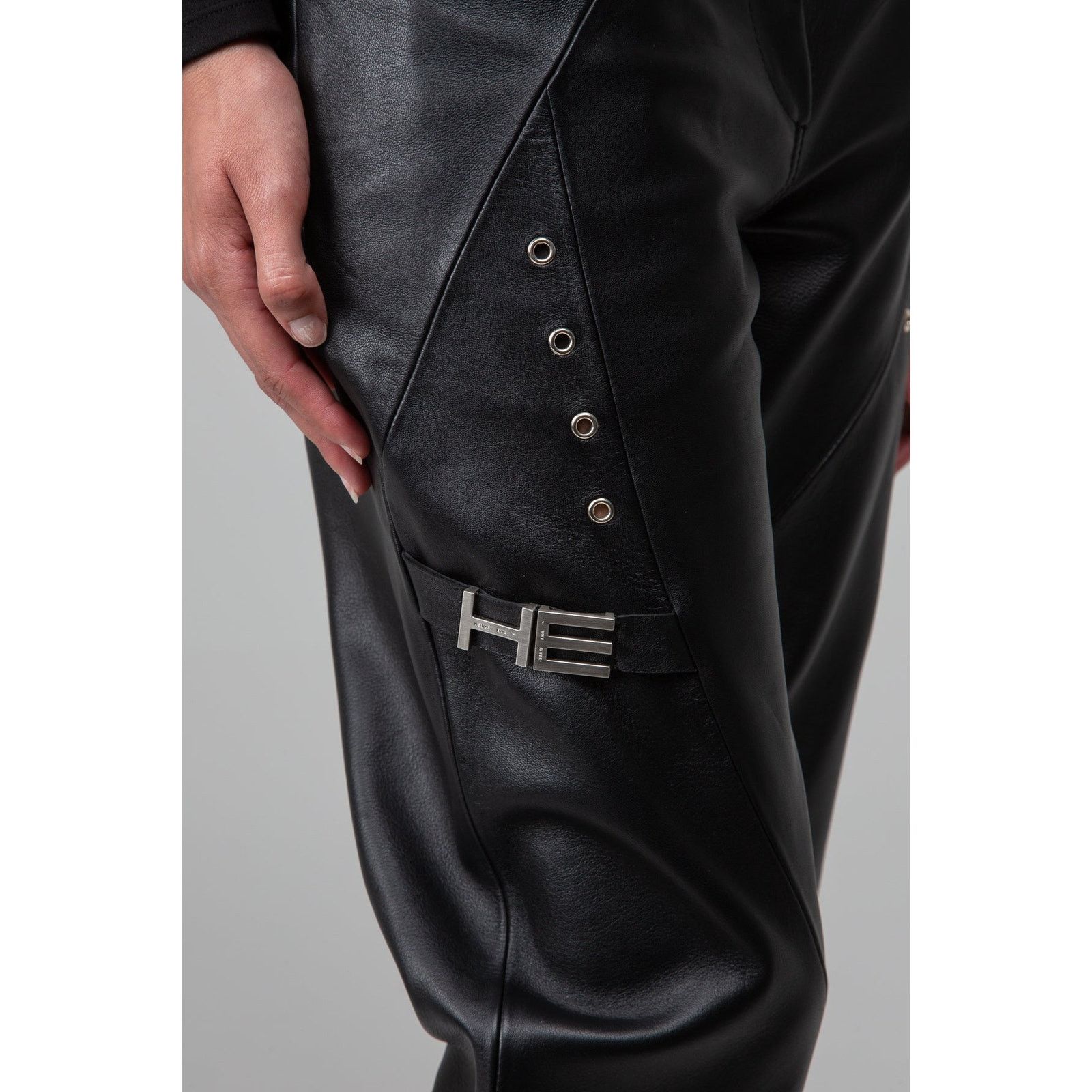 Heliot Emil Heliot Emil Unified Leather Trousers Size 25" / US 0 / IT 36 - 4 Thumbnail