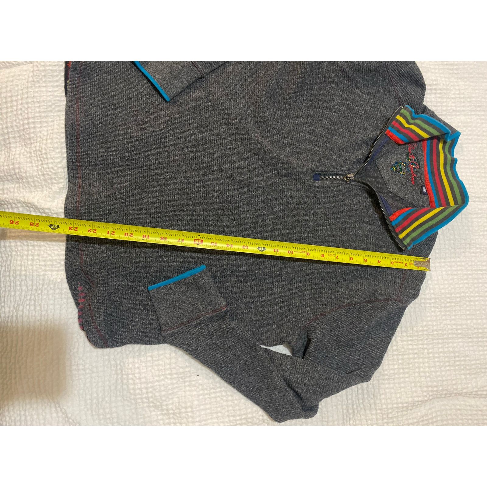 Robert Graham NICE MENS ROBERT GRAHAM GRAY WAFFLE THERMAL SHIRT Size US L / EU 52-54 / 3 - 5 Thumbnail