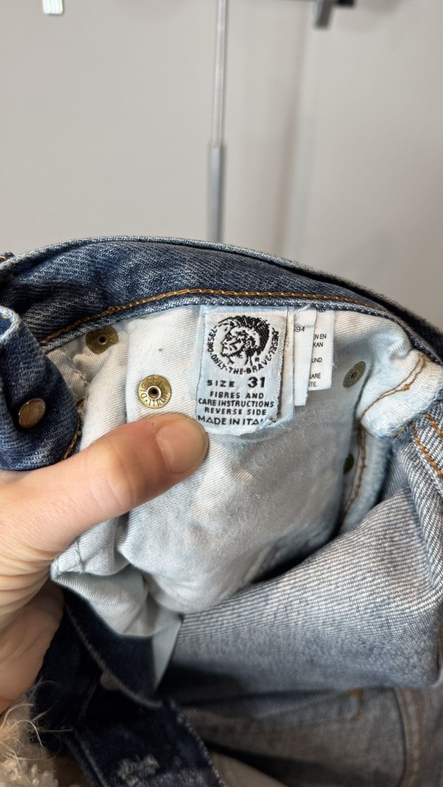 Diesel Diesel Classic Blue Denim Jeans Size US 31 - 6 Thumbnail