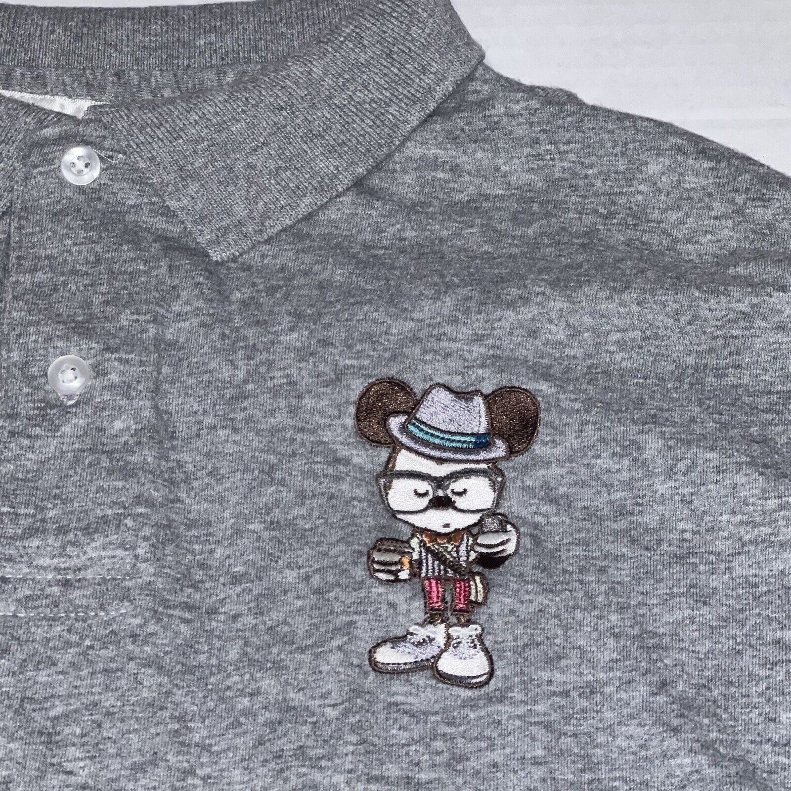 Disney DISNEY Cast Collection Mens XL Embroidered Mickey Polo shirt Size US XL / EU 56 / 4 - 2 Thumbnail