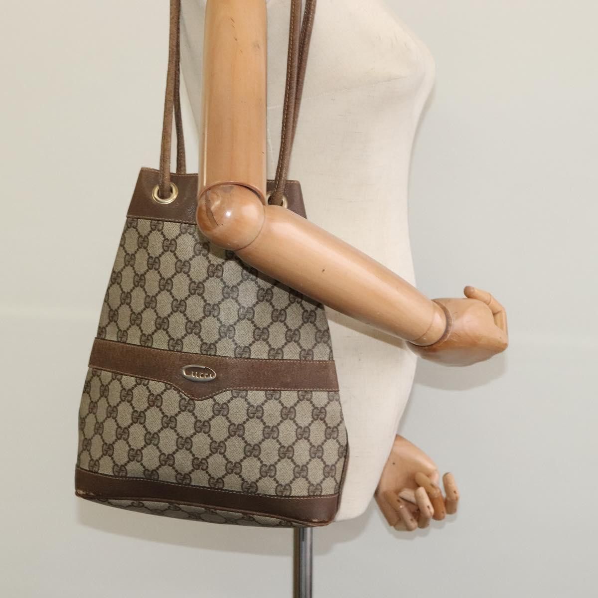 Gucci GUCCI GG Supreme Shoulder Bag Pvc Beige Size ONE SIZE - 20 Thumbnail