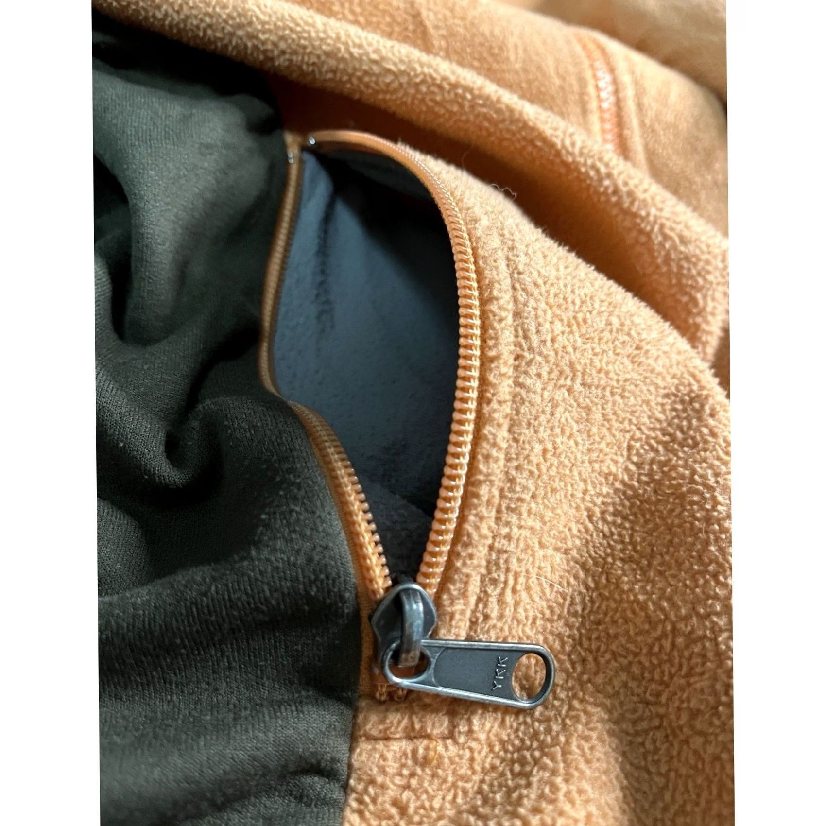 The North Face The North Face Jacket Womens XL Orange Polartec Fleece Solid Long Sleeve Women Size Size XL / US 12-14 / IT 48-50 - 4 Thumbnail