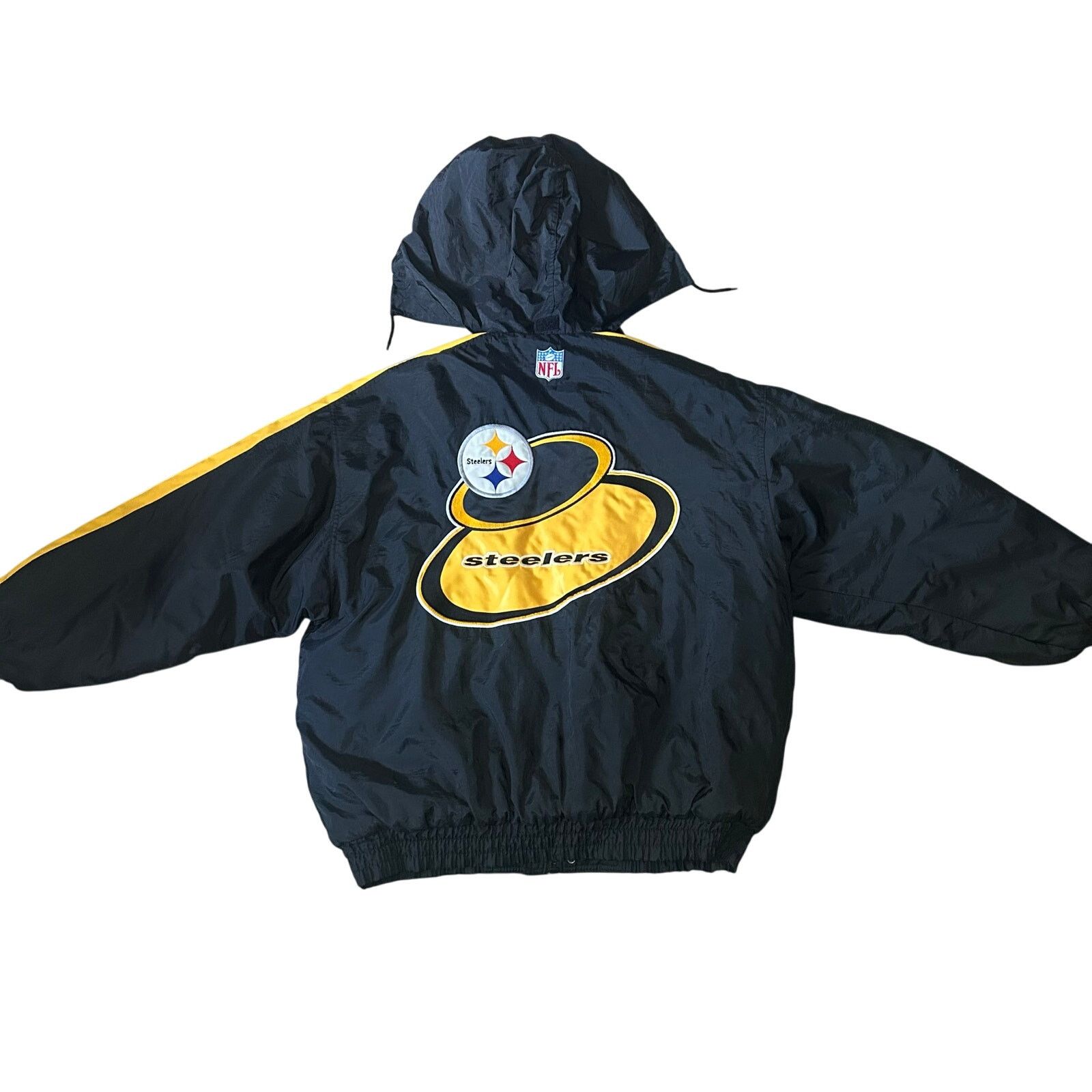Logo Athletic × NFL × Pro Line 90s Vintage Pittsburgh Steelers Puffer Coat Logo ProLine XL Size US XL / EU 56 / 4 - 3 Thumbnail