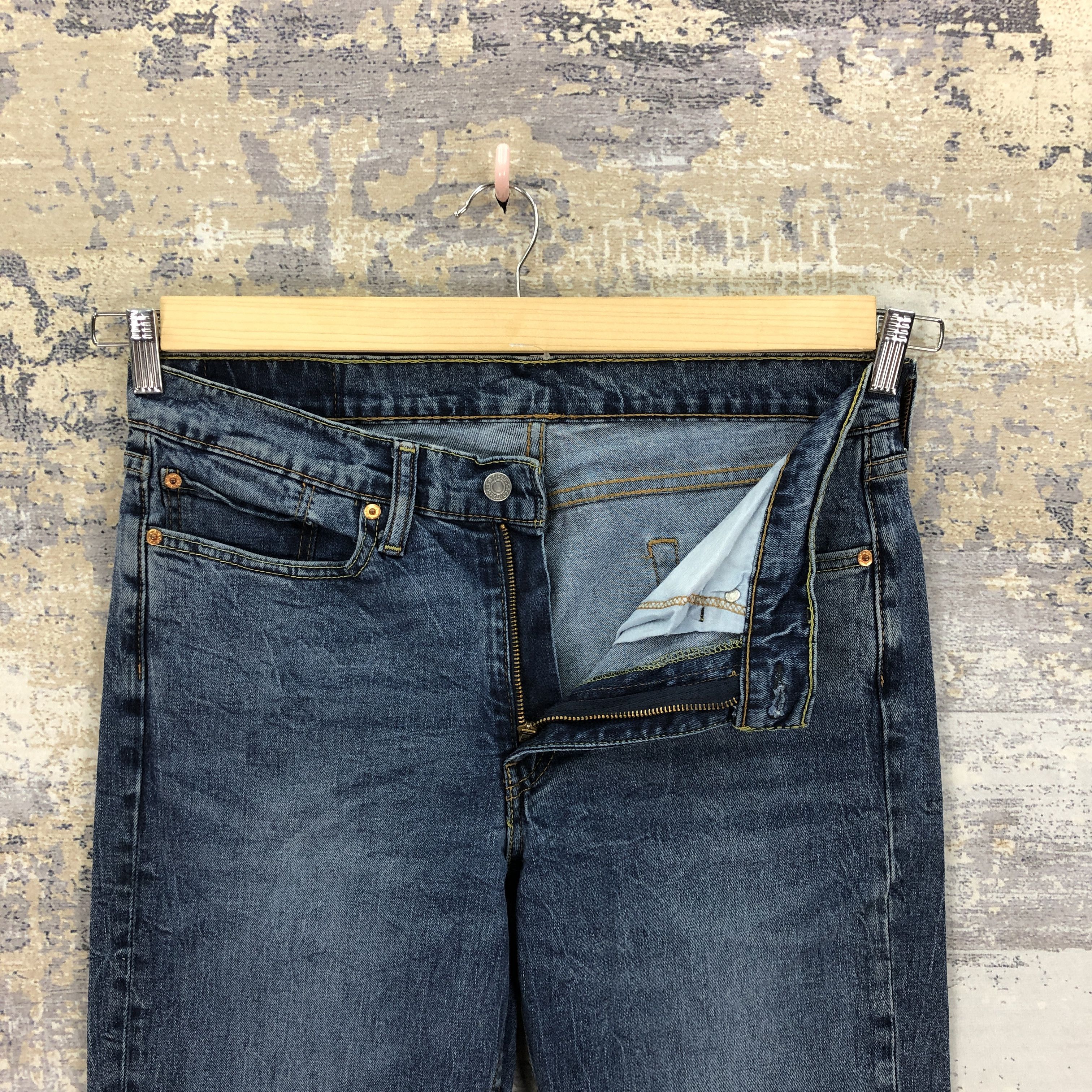 Levi's Vintage Levis 514 Jeans Levi's Faded Kight Wash Denim Size US 30 / EU 46 - 6 Thumbnail