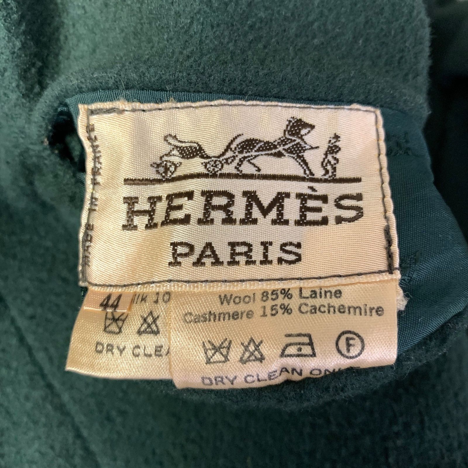 Hermes HERMES Size 12 Multi-Color Cashmere Wool Reversible Jacket Size XL / US 12-14 / IT 48-50 - 9 Thumbnail