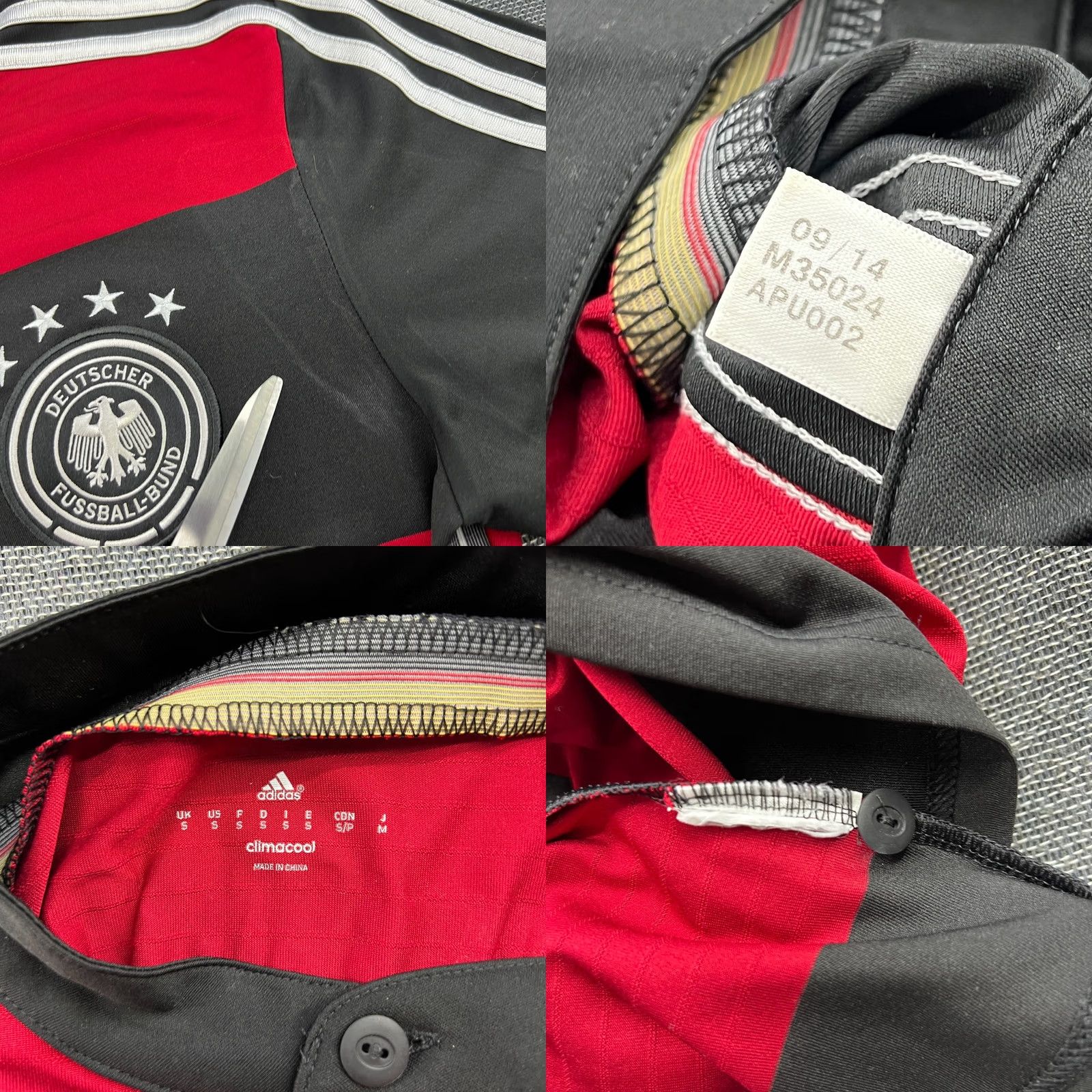 Adidas 2014-2015 Away World Cup Finals: Schweinsteiger Football Jersey Small Size US S / EU 44-46 / 1 - 9 Thumbnail