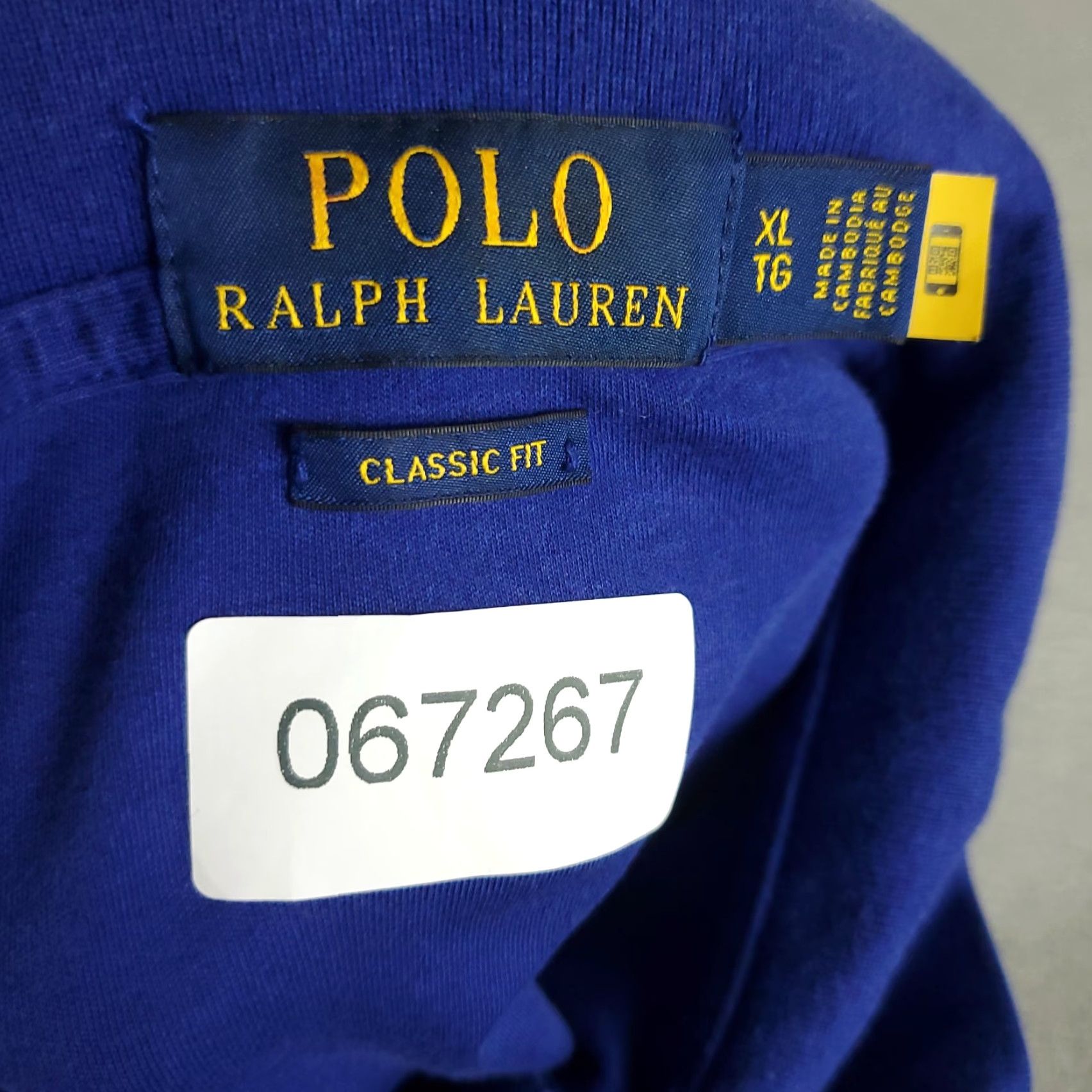 Ralph Lauren Ralph Lauren Polo Shirt Mens XL Blue Classic Fit Pony Casual Short Sleeve Polo Size US XL / EU 56 / 4 - 7 Thumbnail