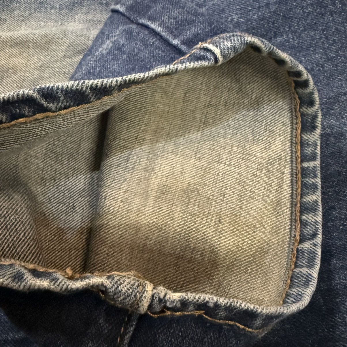 Warehouse 🔥🇯🇵 Vintage Japanese Denim Warehouse Distressed Jeans Size US 33 - 18 Thumbnail