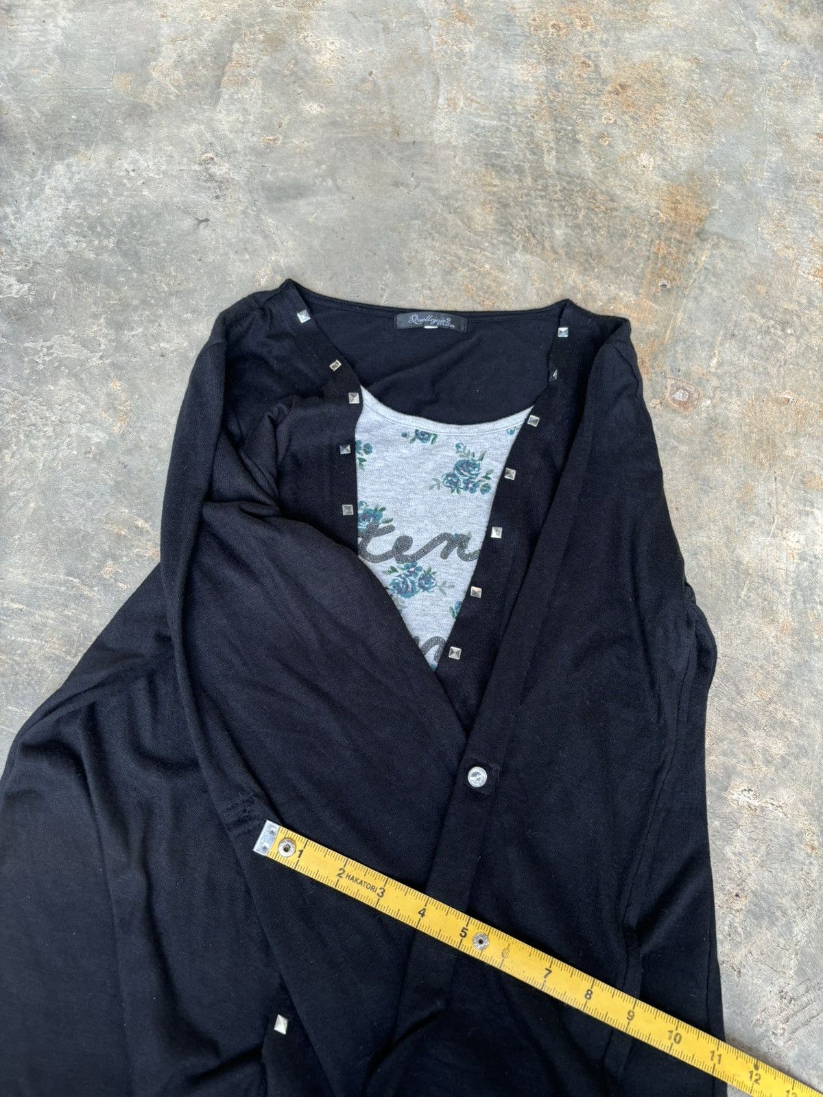 Hysteric Glamour Y2k Double Layer Studded By lecien Ifsixwasnine Punk Style Size US M / EU 48-50 / 2 - 10 Thumbnail