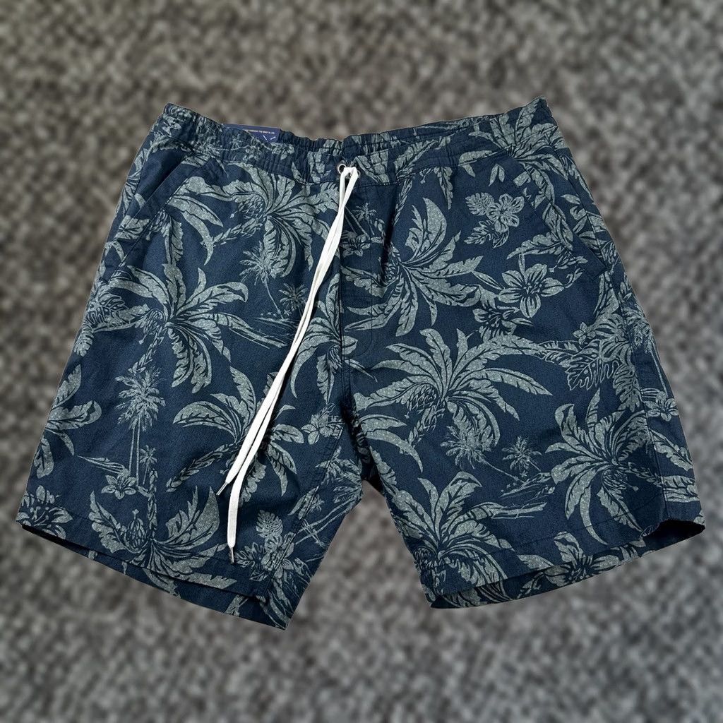 Polo Ralph Lauren Polo Ralph Lauren Chino Shorts Floral 9" INS Mens 1XB Khaki Multicolor Cotton Drawstrings Big & Tall Size US XL / EU 56 / 4 - 1 Thumbnail