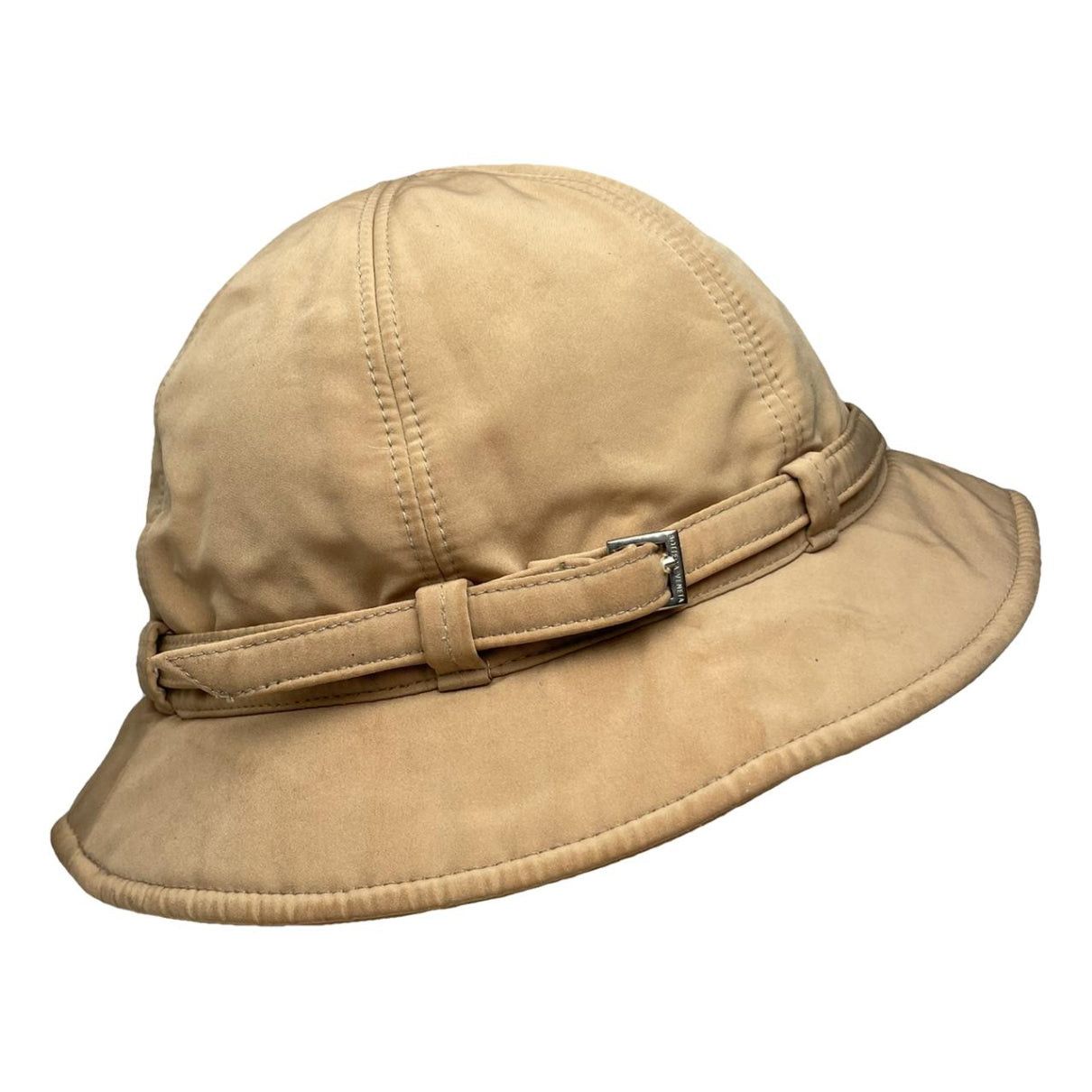 Bottega Veneta Brown Cotton Hat Size ONE SIZE - 1 Thumbnail