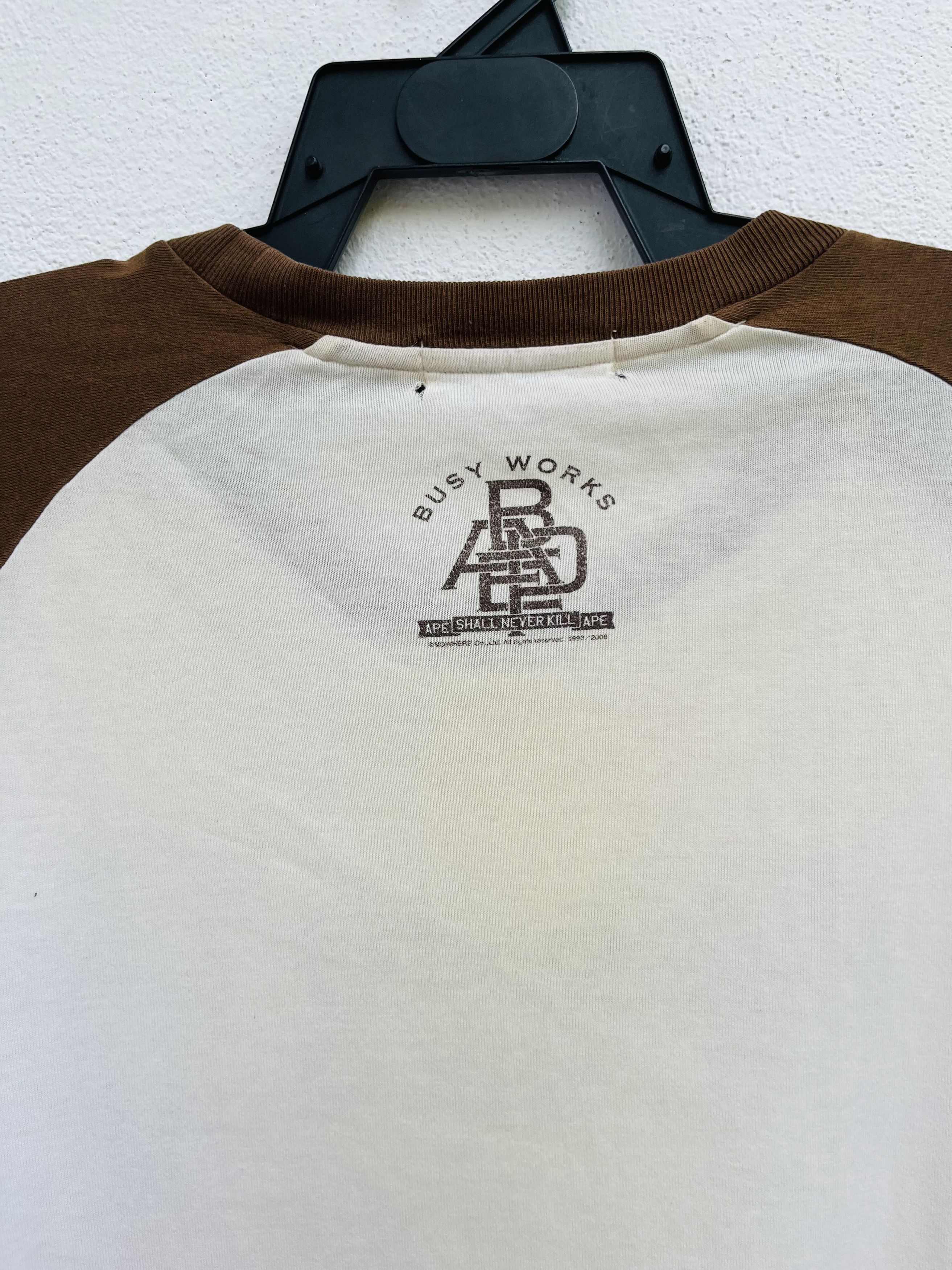 Japanese Brand Vintage A Bathing Ape Classic 3 Quarter Designer Style Size US XL / EU 56 / 4 - 17 Thumbnail