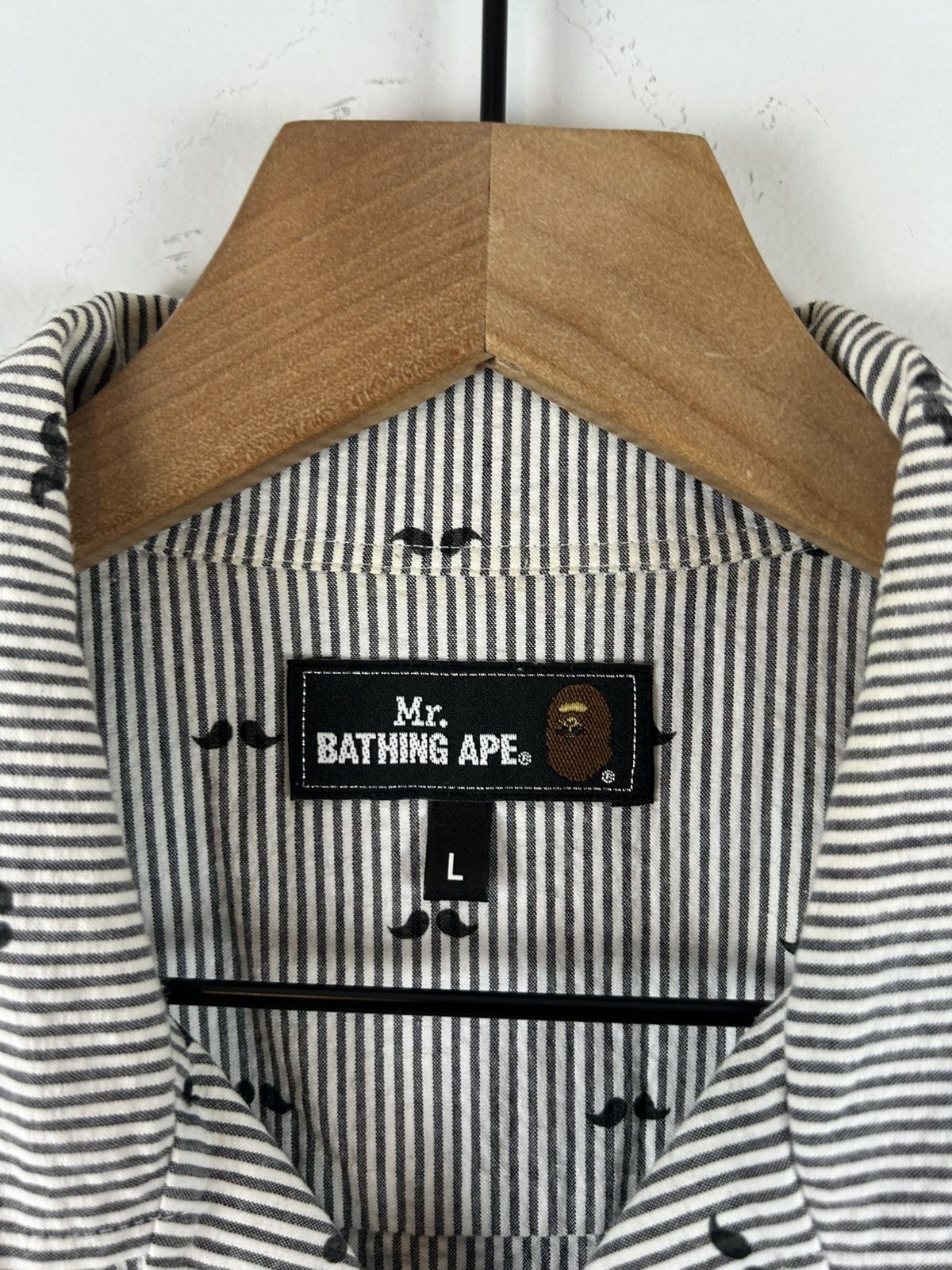Bape Bape Open Collar Shirt Size US L / EU 52-54 / 3 - 5 Thumbnail