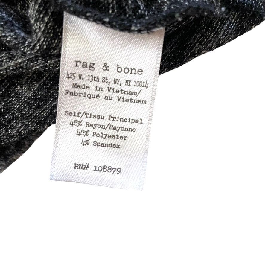 Rag & Bone Rag & Bone Nicole Heather Black Open Sleeveless Tank Top Size S / US 4 / IT 40 - 4 Thumbnail