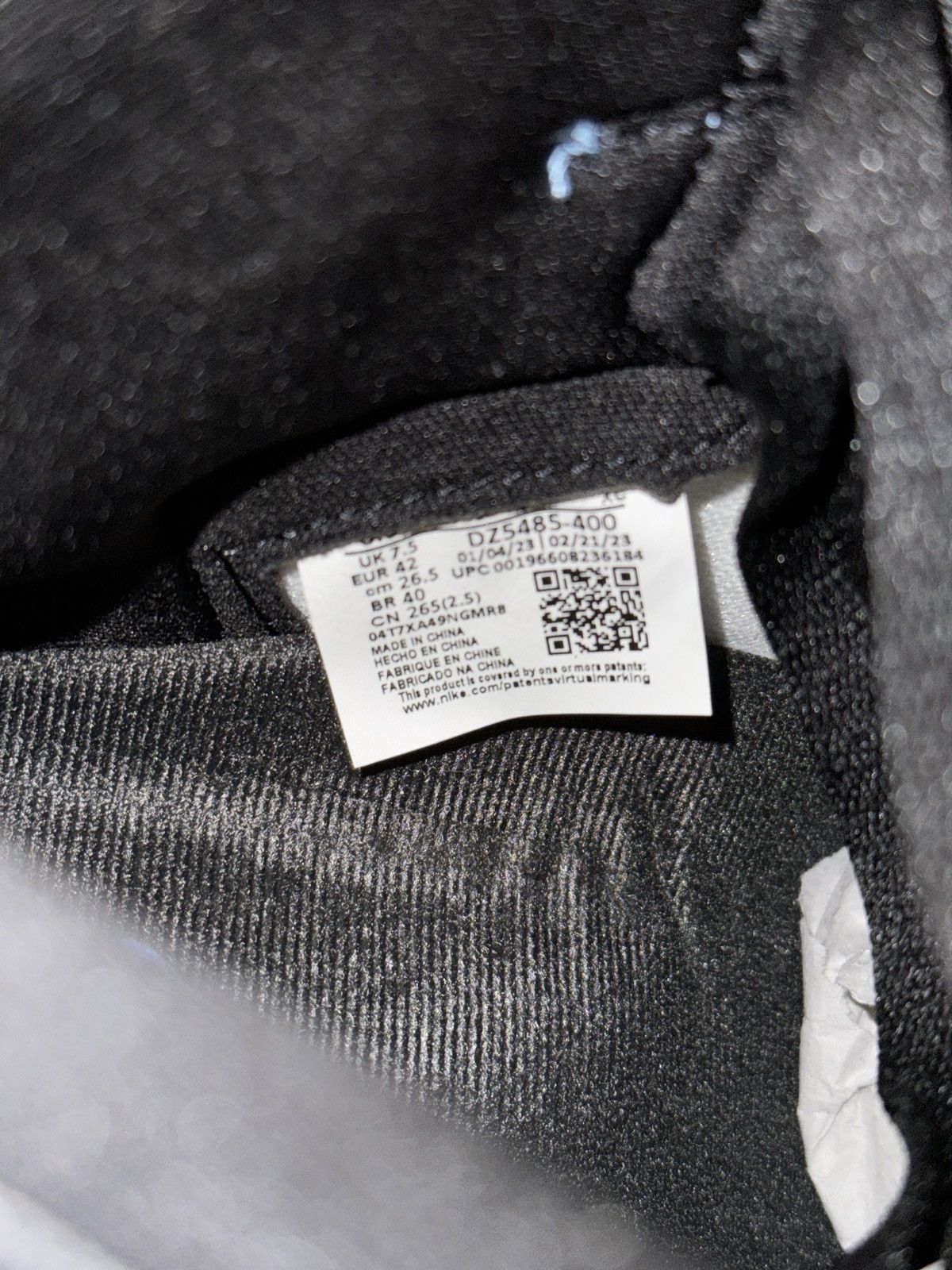 Jordan Brand × Nike Jordan 1 retro UNC toe Size US 8.5 / EU 41-42 - 8 Thumbnail
