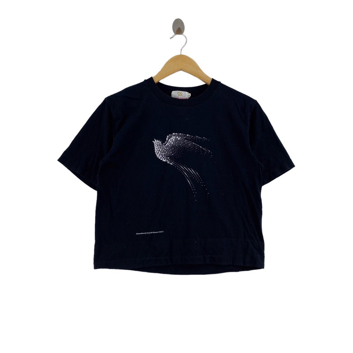 Vintage Vintage 1999 TOMOYUKI HASUMI ILLUSTRATION Tee Shirt Top Size S / US 4 / IT 40 - 1 Thumbnail