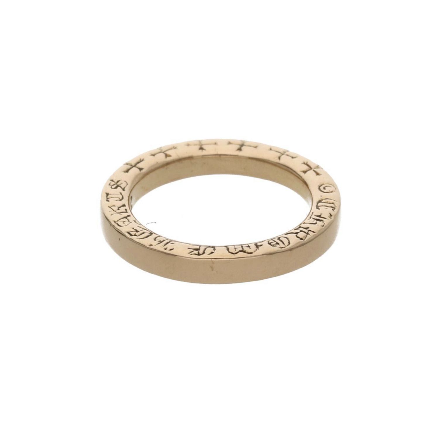 Chrome Hearts CHROME HEARTS 22K GOLD SPACER NTFL RING US 3 | Grailed