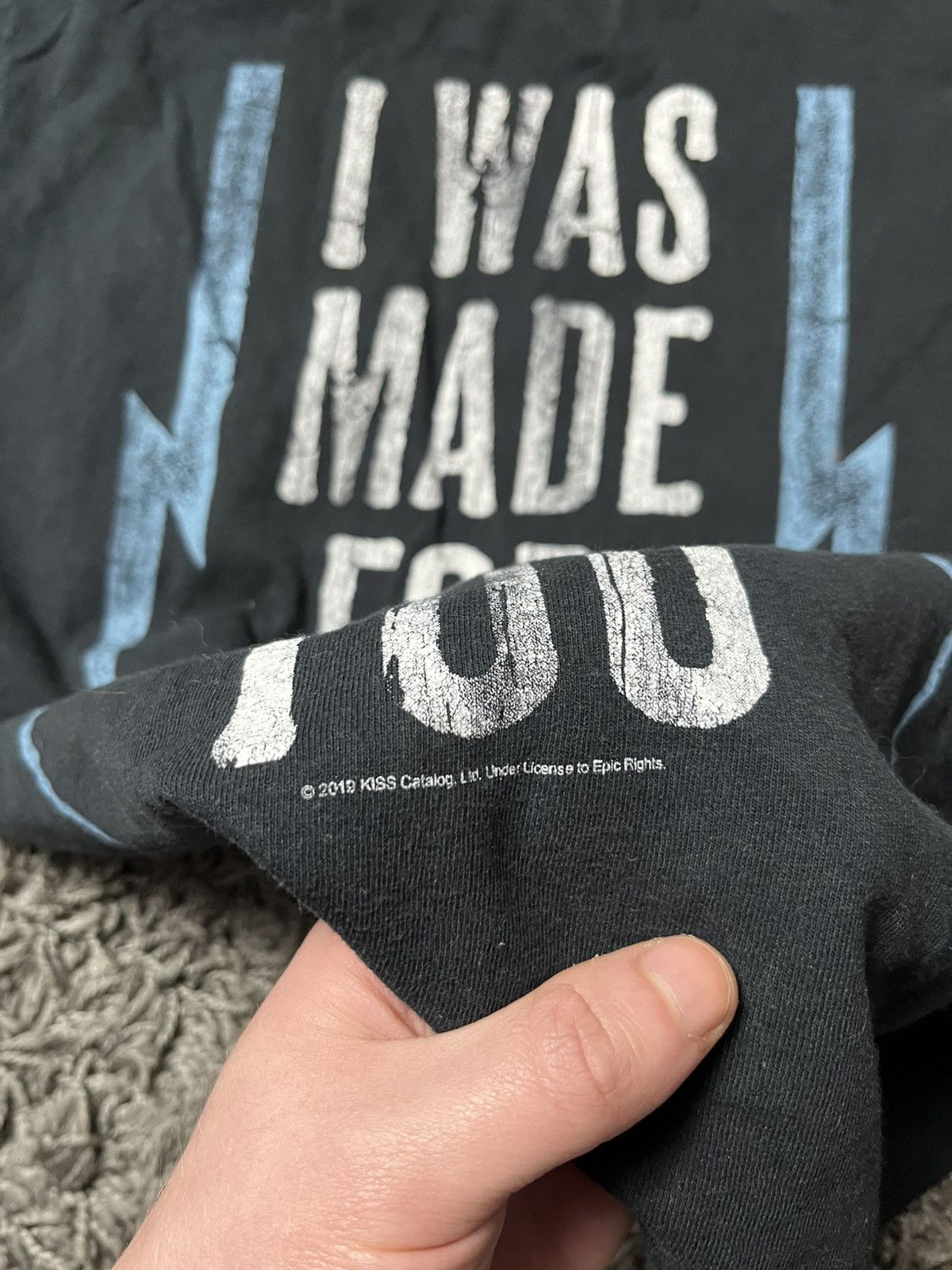 Band Tees KISS "I Was Made For Lovin' You" Band T-Shirt Size US M / EU 48-50 / 2 - 5 Thumbnail