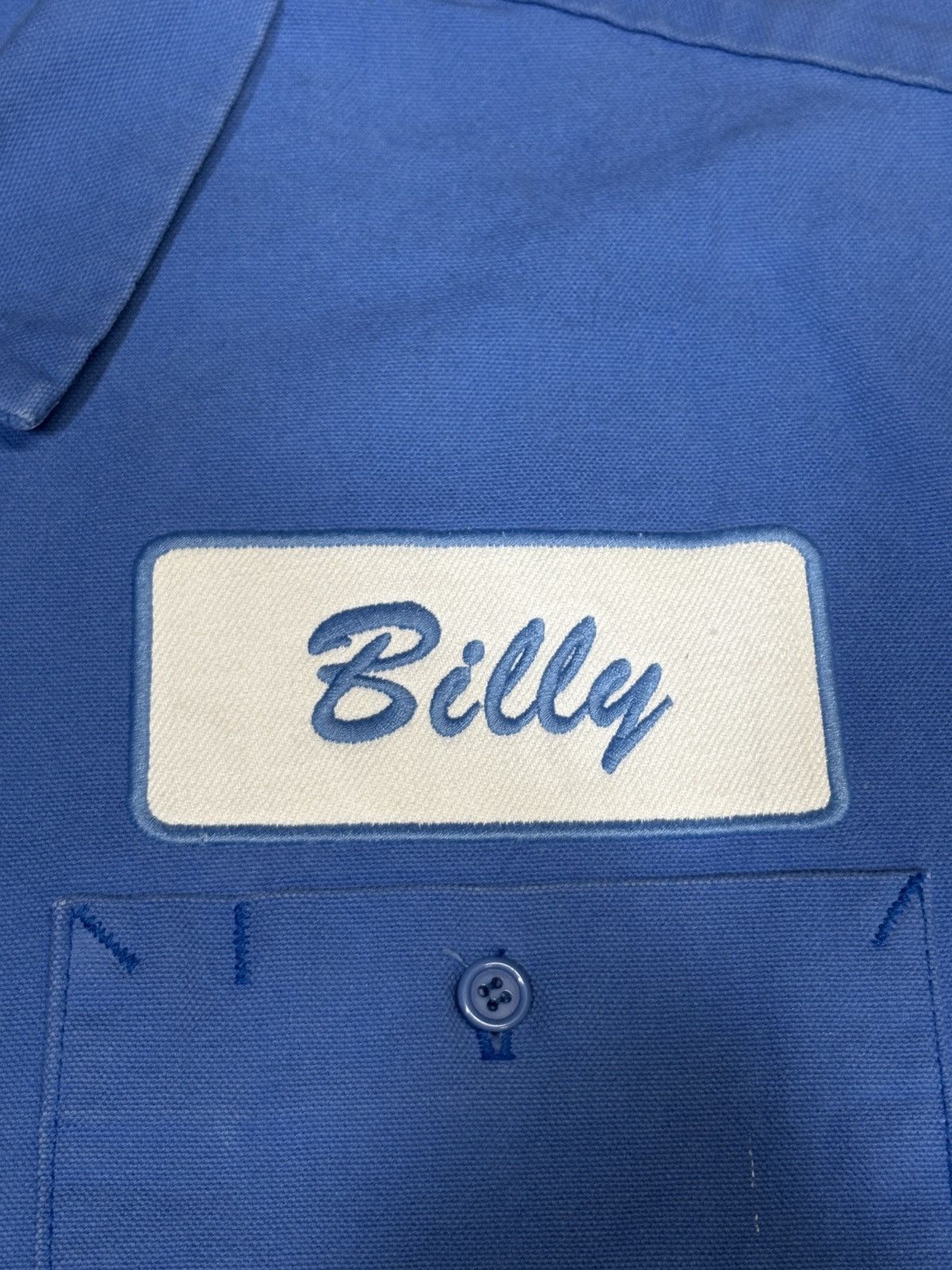 Billy Hill 2023 Billy Hill Baby Blue Mechanic Button Up Shirt Size 2 Size US XL / EU 56 / 4 - 4 Thumbnail
