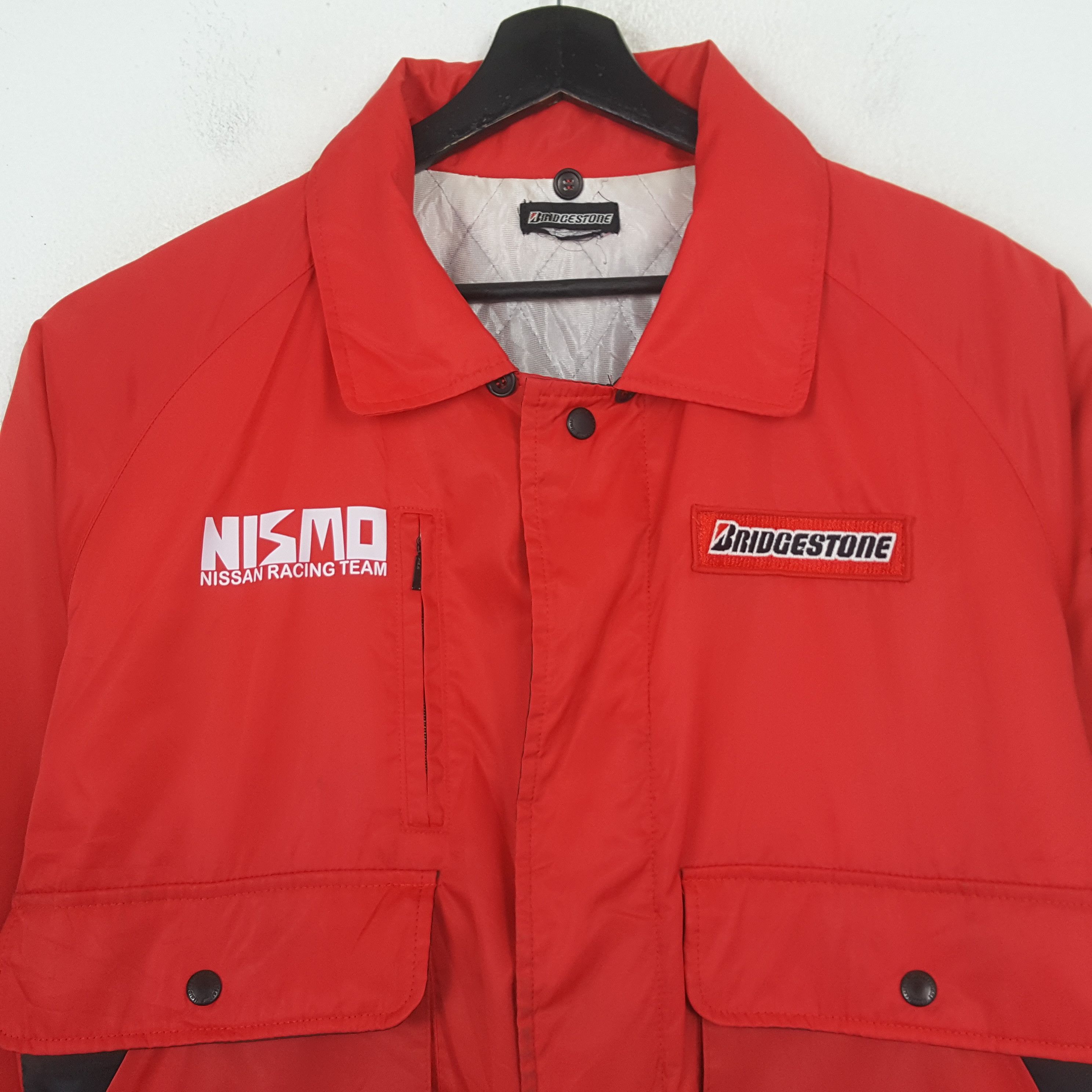 Vintage Bridgestone X Nismo Nissan Racing Team Custom Jacket C300N23 Size US L / EU 52-54 / 3 - 4 Thumbnail