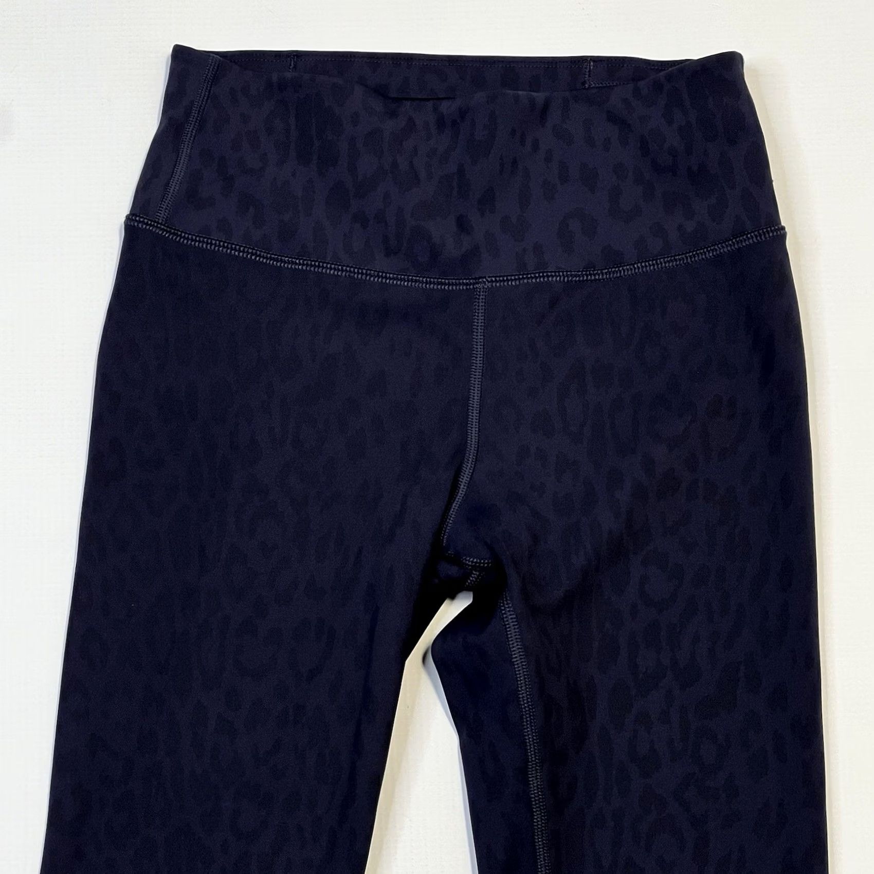 Commission Mission Leggings Womens XS Blue Cheetah Print Peloton Athletic Ankle Slimming Pockets Quick Dry Yoga Gym & Training Size 26" / US 2 / IT 38 - 2 Thumbnail