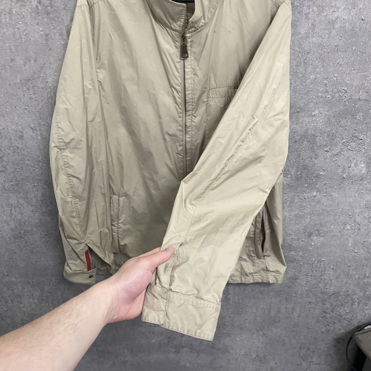 Prada Vintage Prada Red Tab Jacket Size US L / EU 52-54 / 3 - 6 Thumbnail