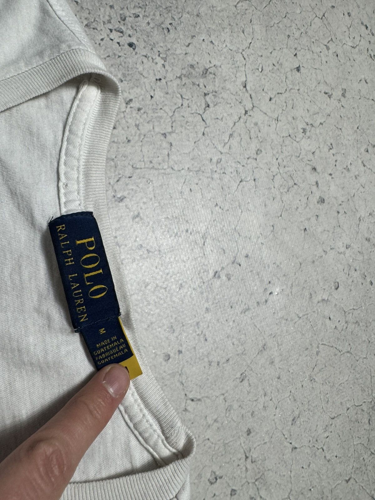 Polo Ralph Lauren Polo Ralph Lauren Bear T-Shirt Big Logo Size M White Luxury Size US M / EU 48-50 / 2 - 5 Thumbnail
