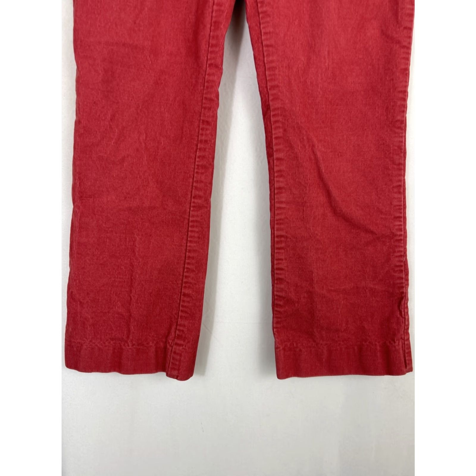 Anthropologie Anthropologie Jeans Womens Sz 4 Pink/Salmon Slot Pocket Straight Leg Ankle 30x26 Size 27" / US 4 / IT 40 - 2 Thumbnail