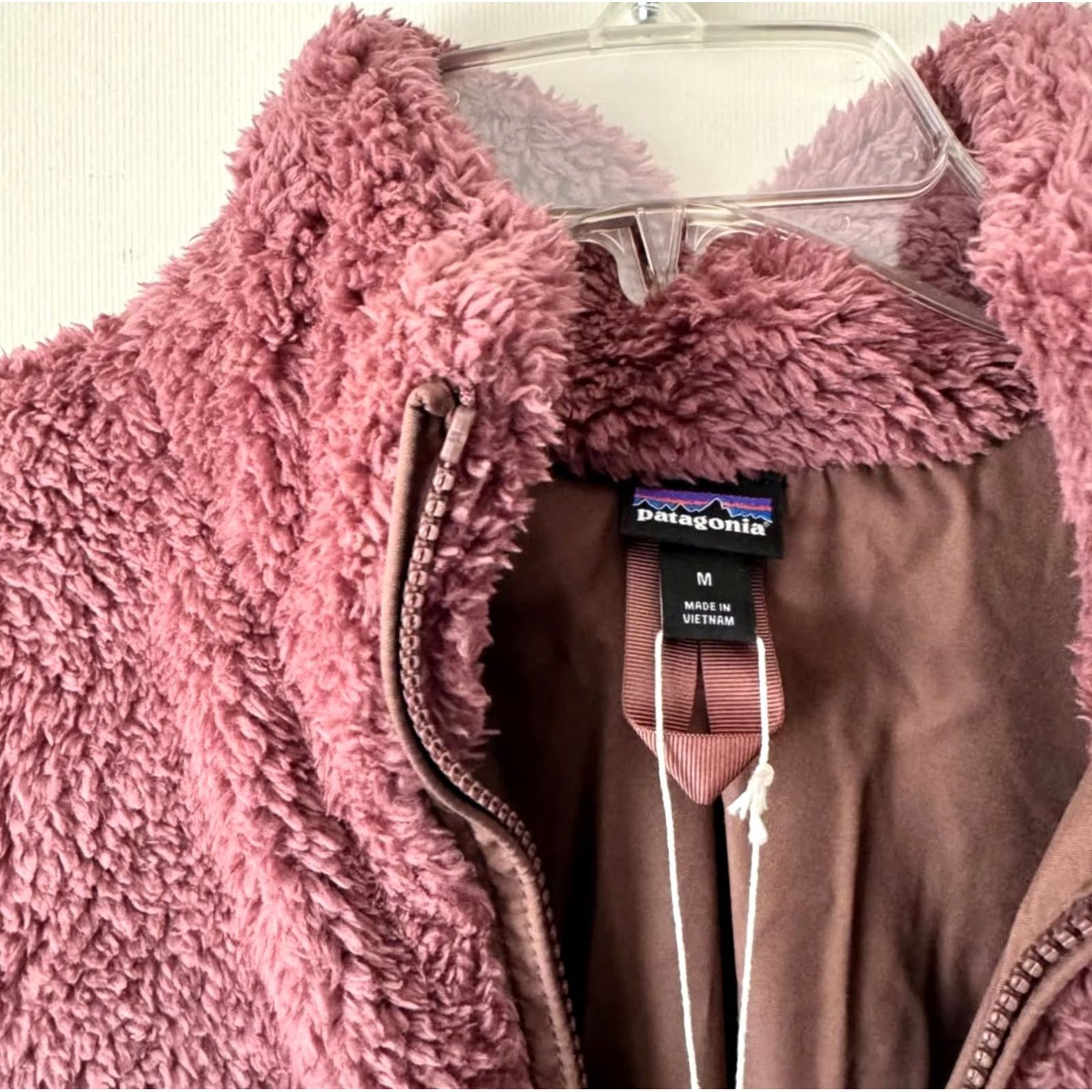 Patagonia Patagonia Women's Los Gatos Full-Zip Fleece Jacket Dulse Mauve Med NWT 25212 Size M / US 6-8 / IT 42-44 - 2 Thumbnail