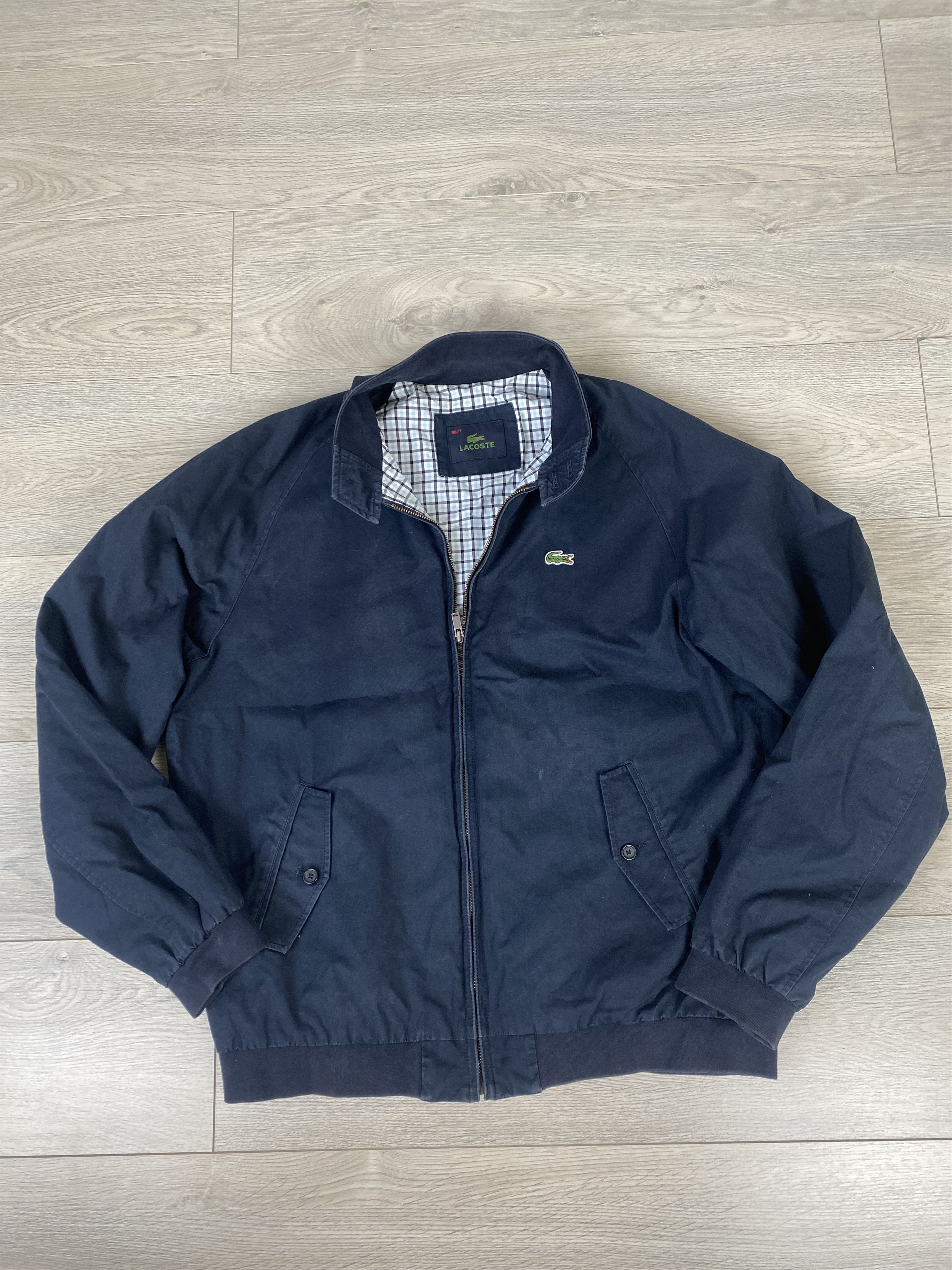 Lacoste × Vintage Lacoste Vintage Bomber Jacket Size US XL / EU 56 / 4 - 2 Thumbnail