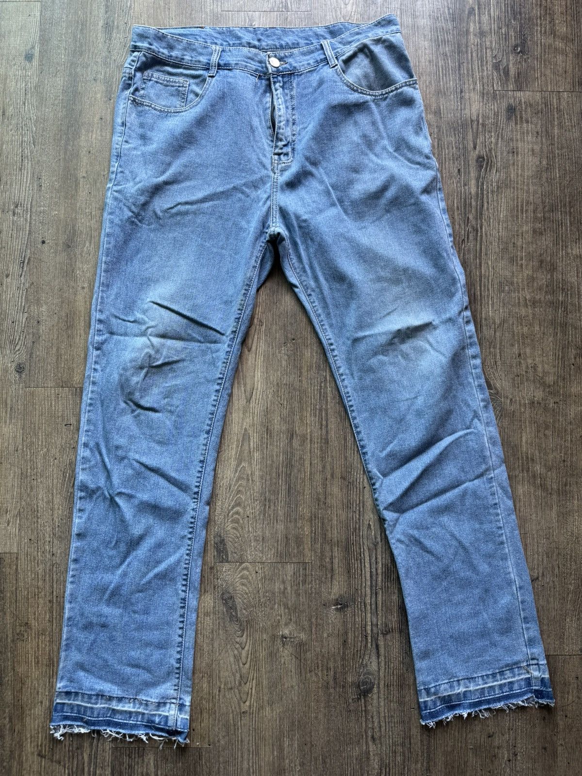 Vintage LEVIS 501 INSPIRED DENIM Size US 35 - 2 Thumbnail