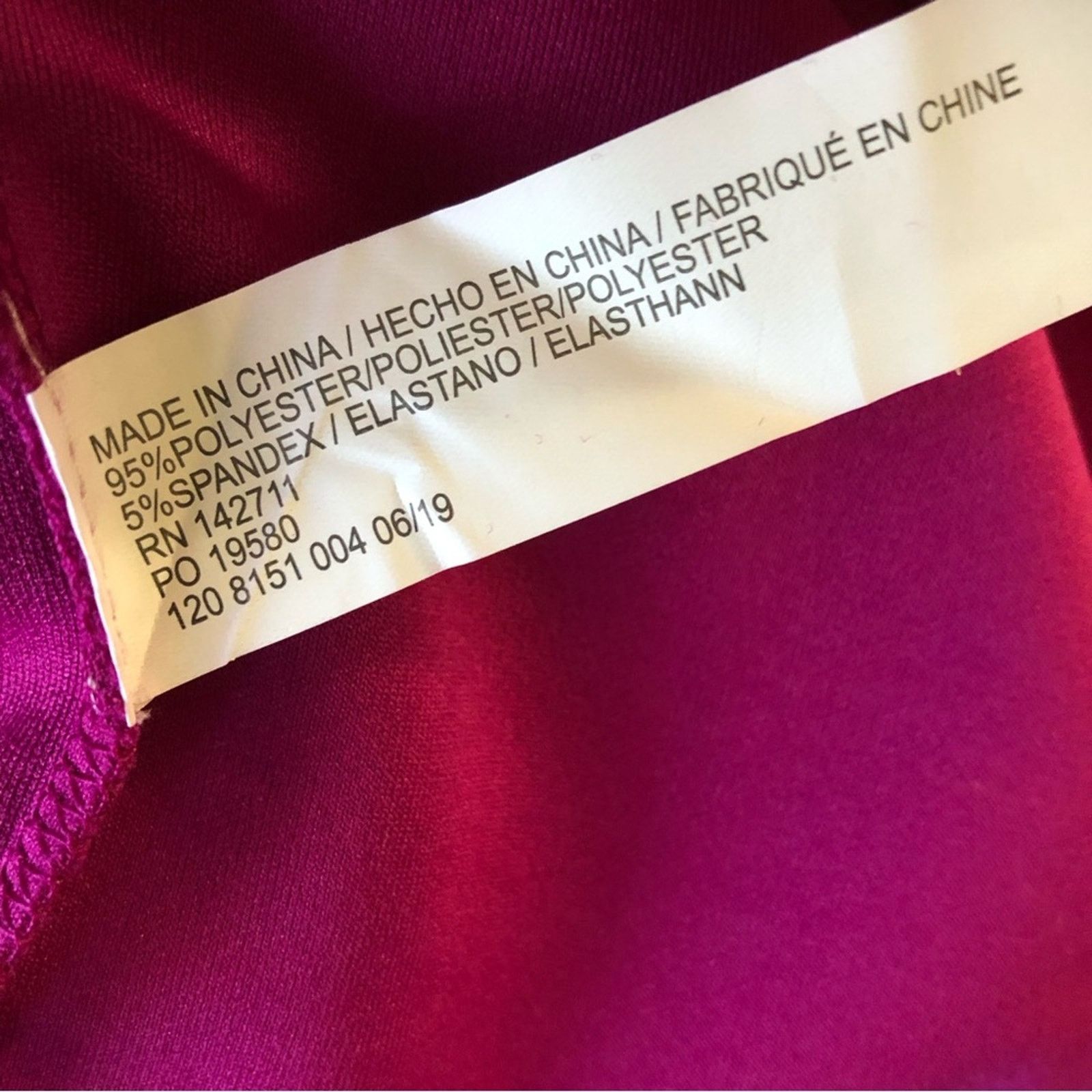 Other Eloquii elegant berry faux sash skirt 14 Size 36" / US 14 / IT 50 - 6 Thumbnail