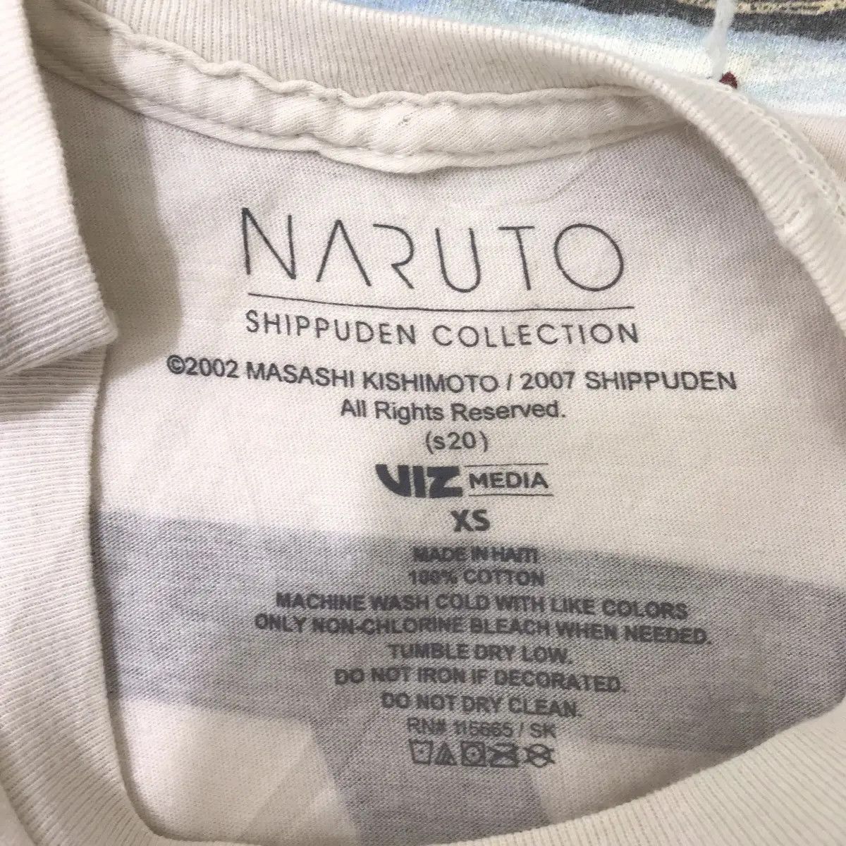 Vintage NARUTO SHIPPUDEN Team Hidden Leaf Village Konoha Tee Shirt Size US XS / EU 42 / 0 - 4 Thumbnail