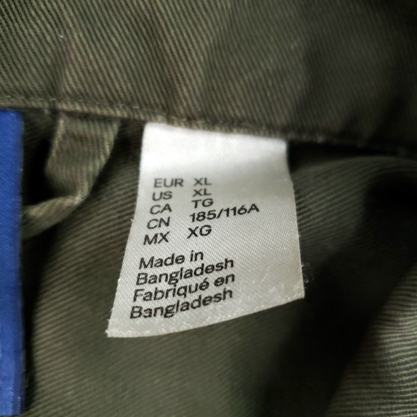 H&M H&M Divided Men's Cotton Military Jacket XL Green Casual Workwear 2010s Size US XL / EU 56 / 4 - 6 Thumbnail